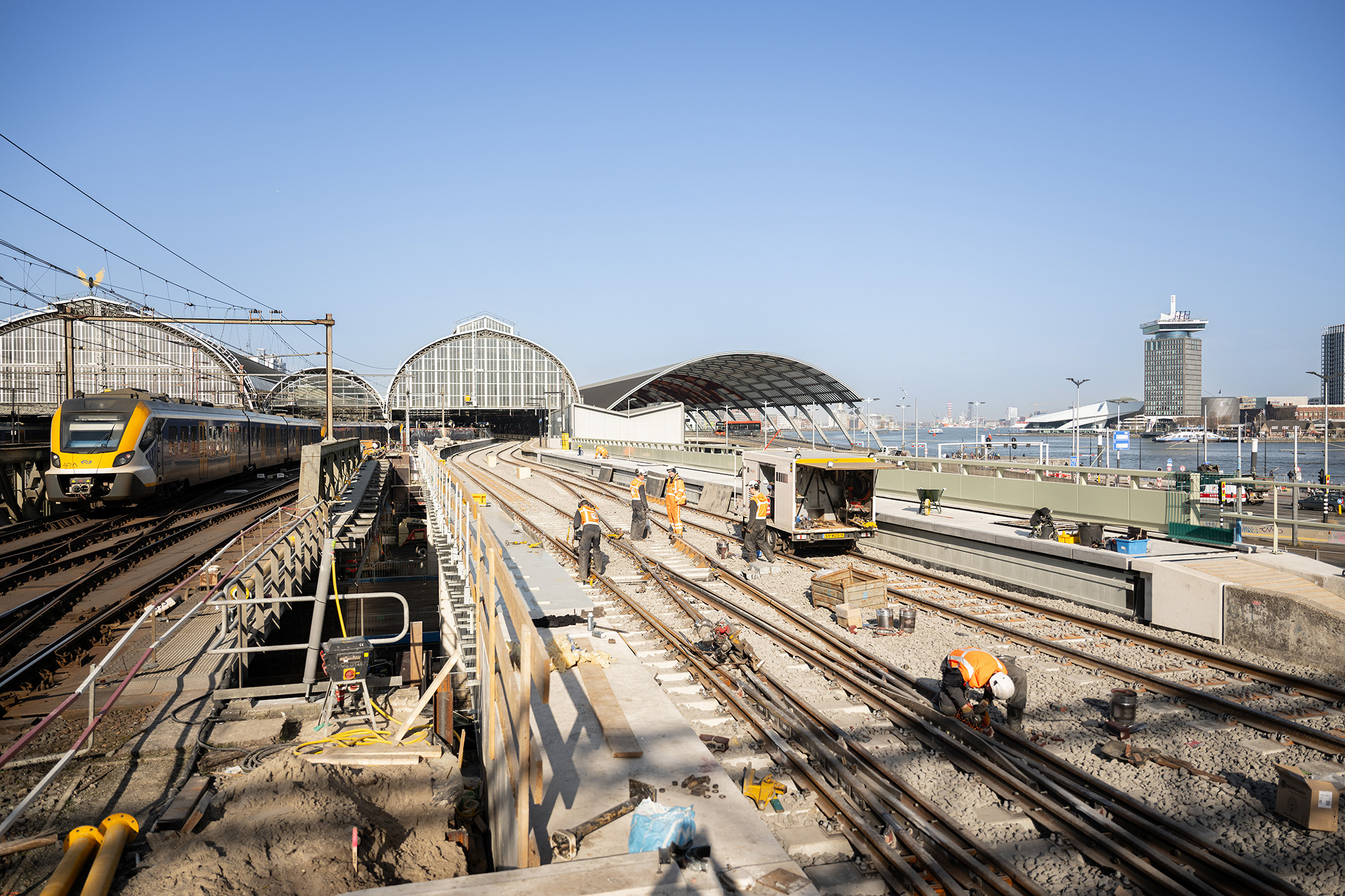 Spoorwerk aan sporen 11-13