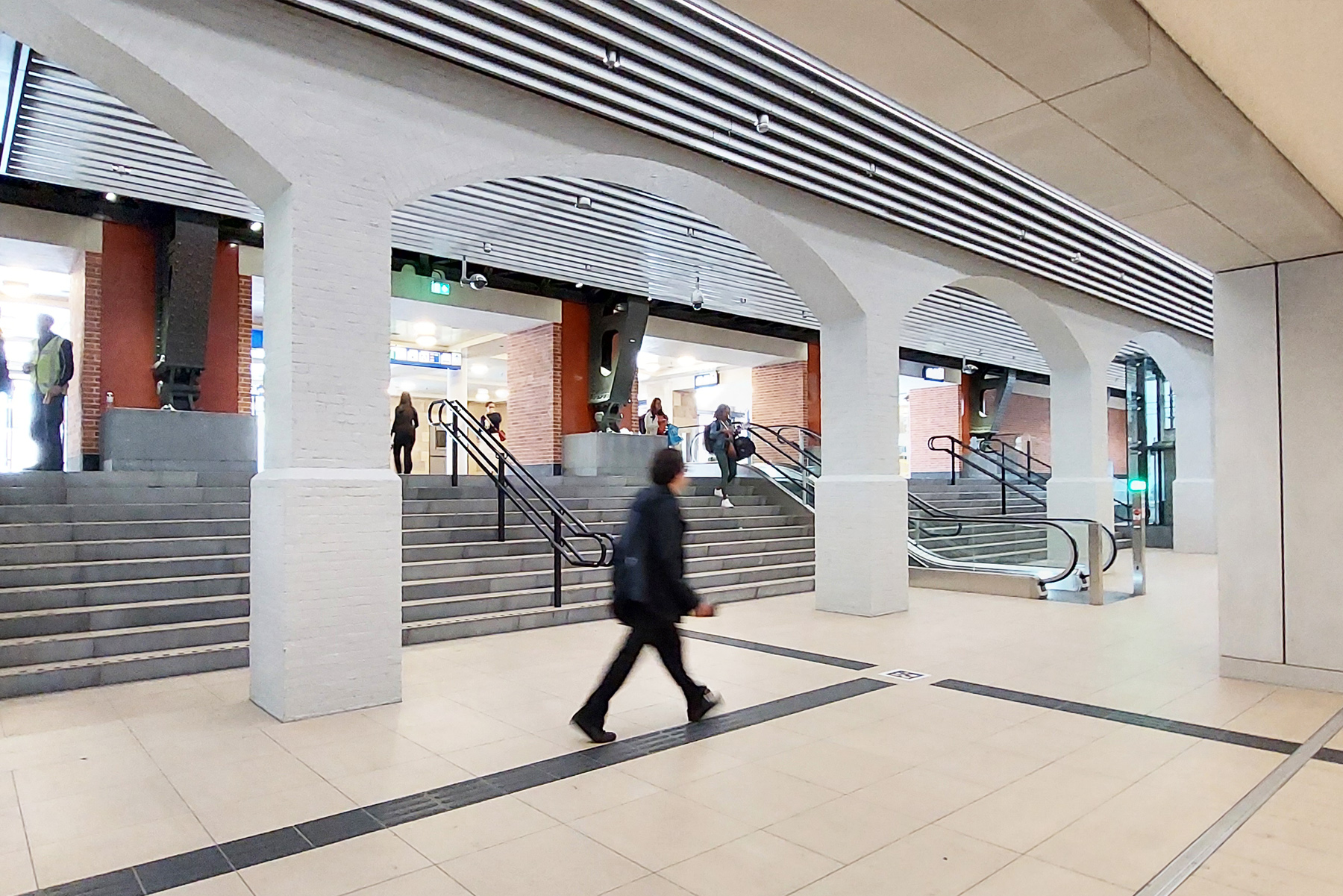 Eindsituatie met bogenwand