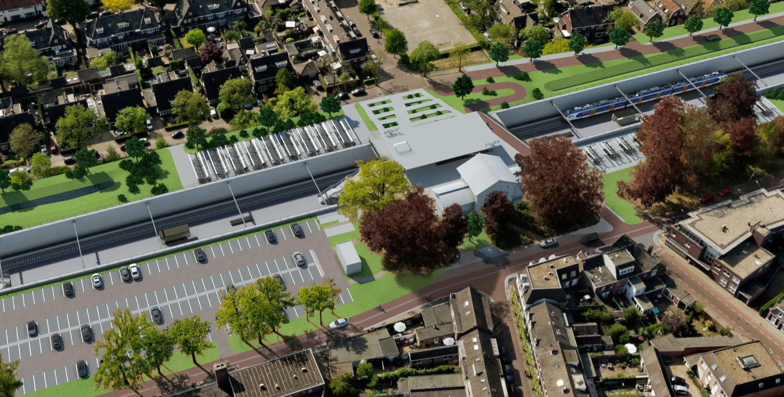 Verdiepte ligging spoor