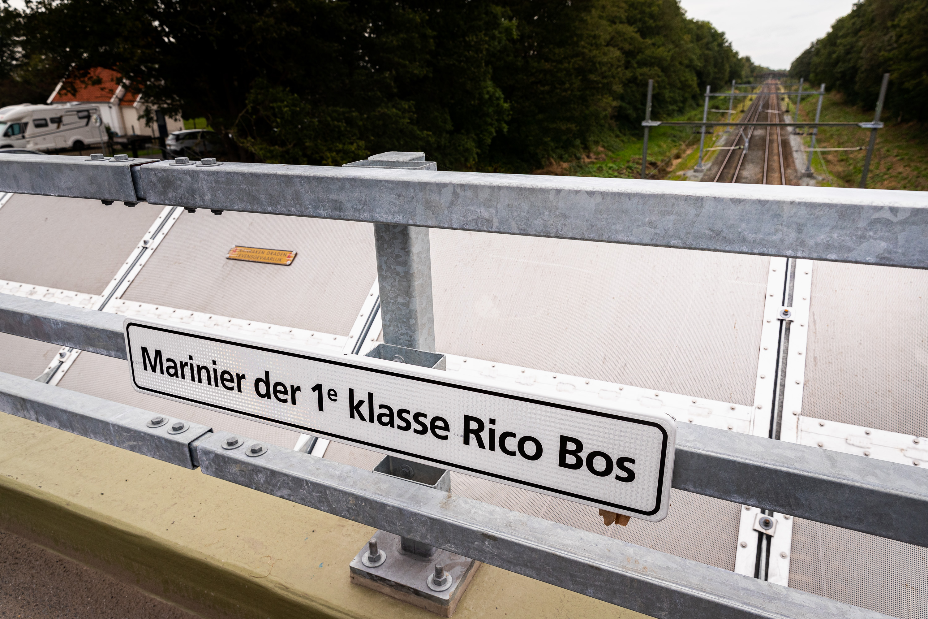 De eerste vernoemde spoorbrug