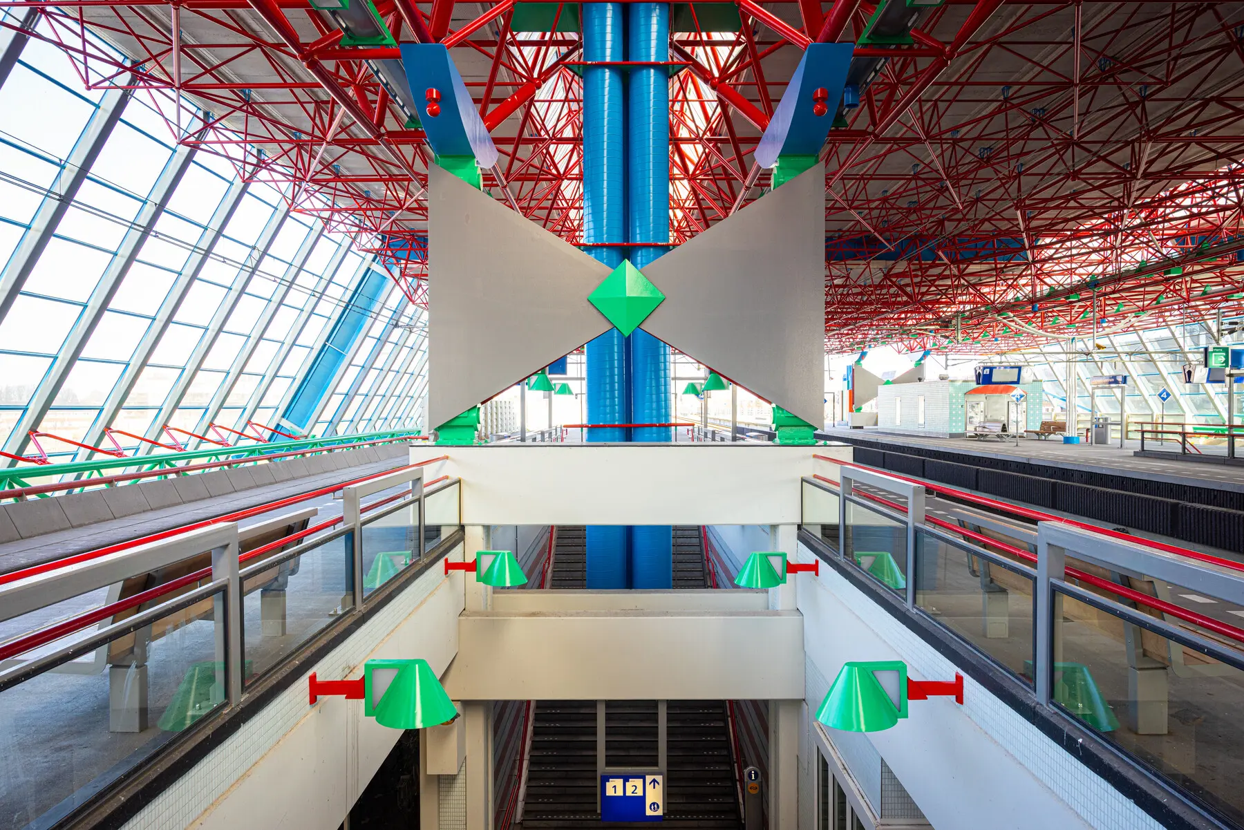 Station Lelystad Centrum opgeknapt
