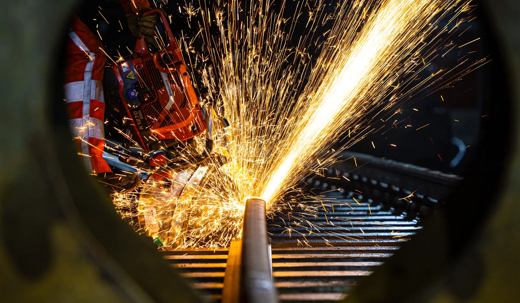 Nachtelijke werkzaamheden in Emmen