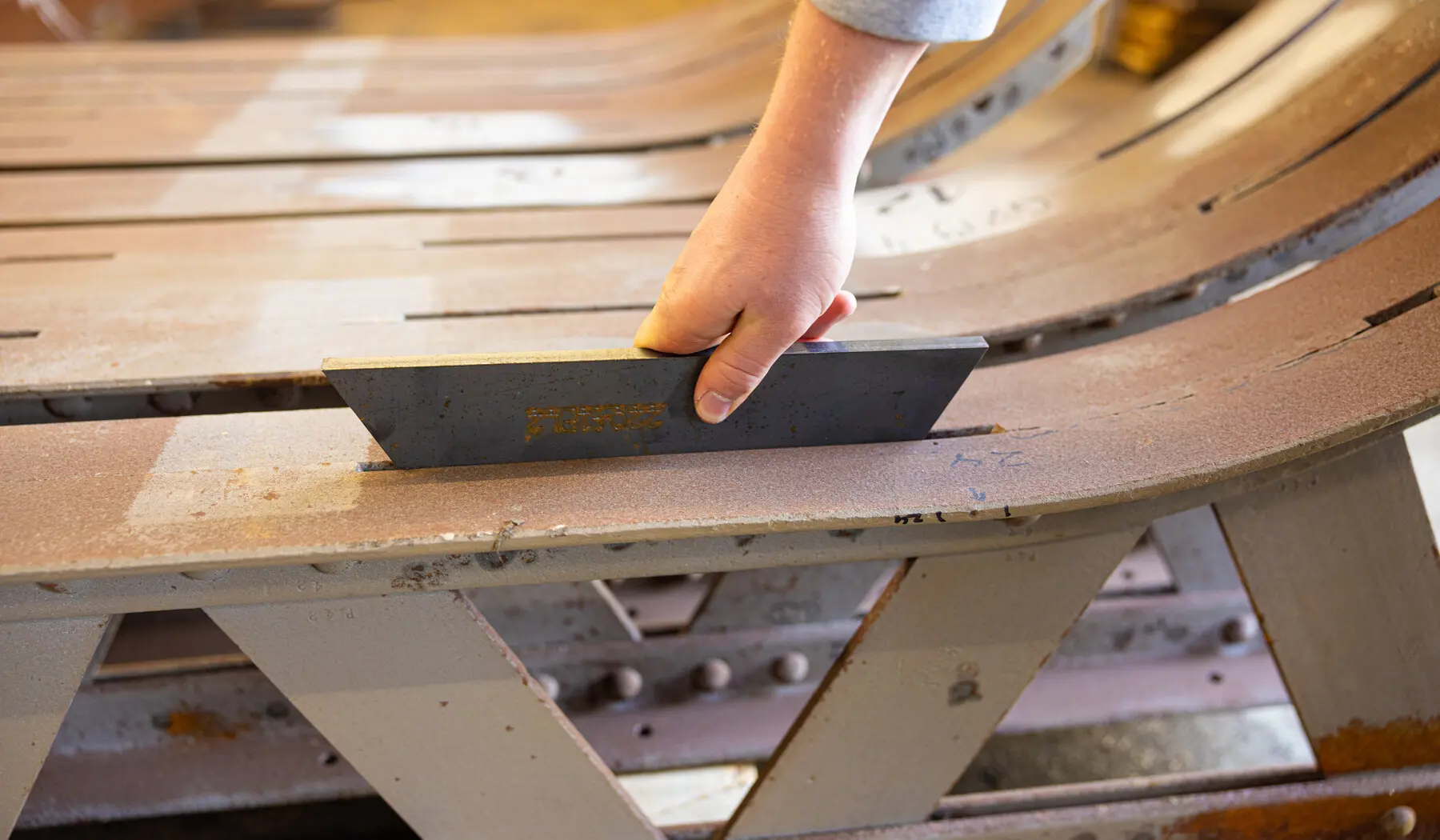 Het toepassen van vulplaten