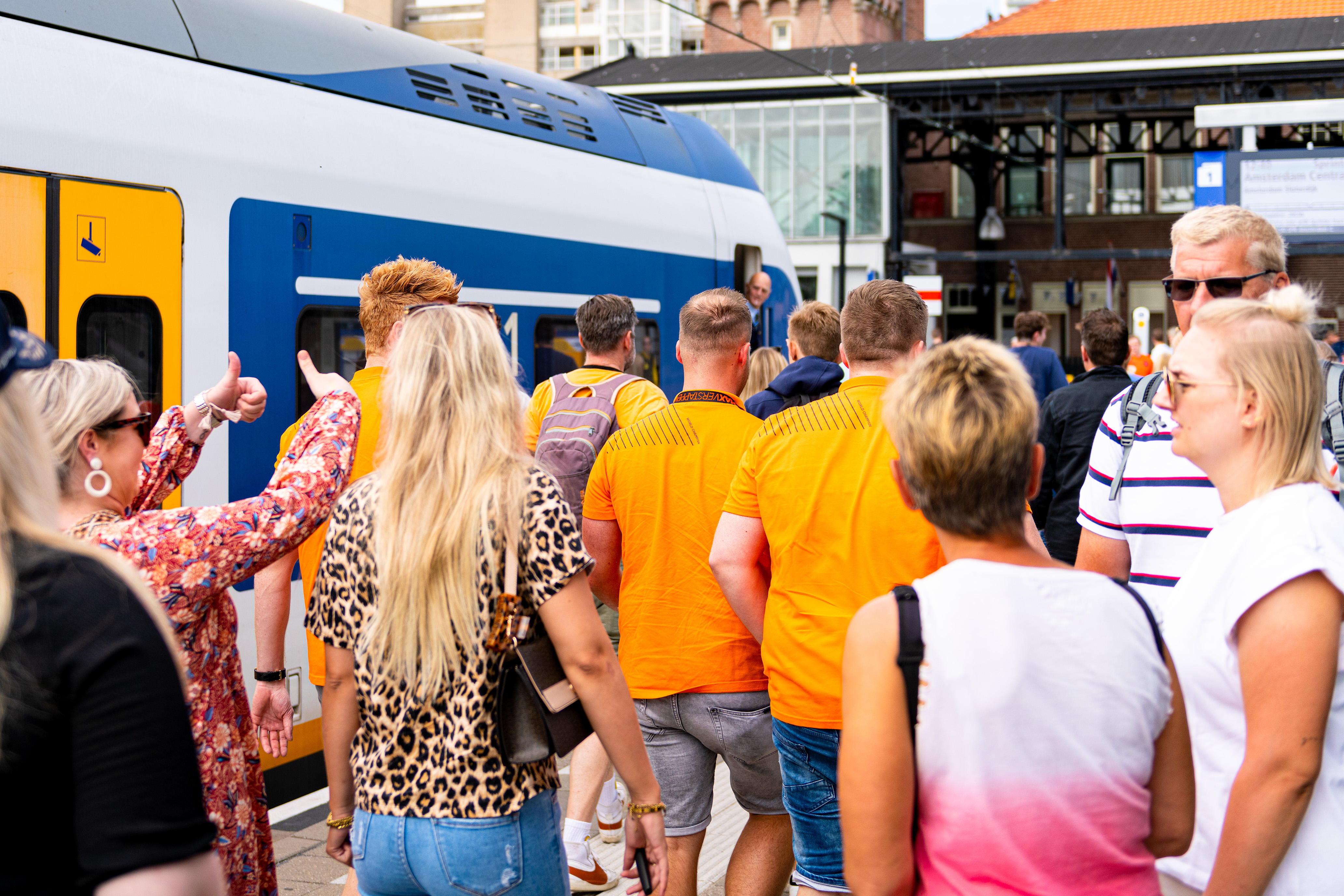 Rails naar de race