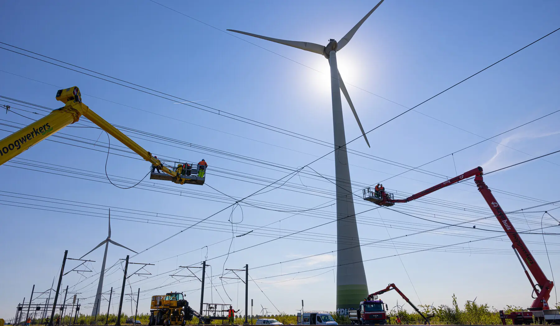Inspecties door ProRail en Strukton en werkzaamheden door TenneT bij Swifterbant, 3 september 2022