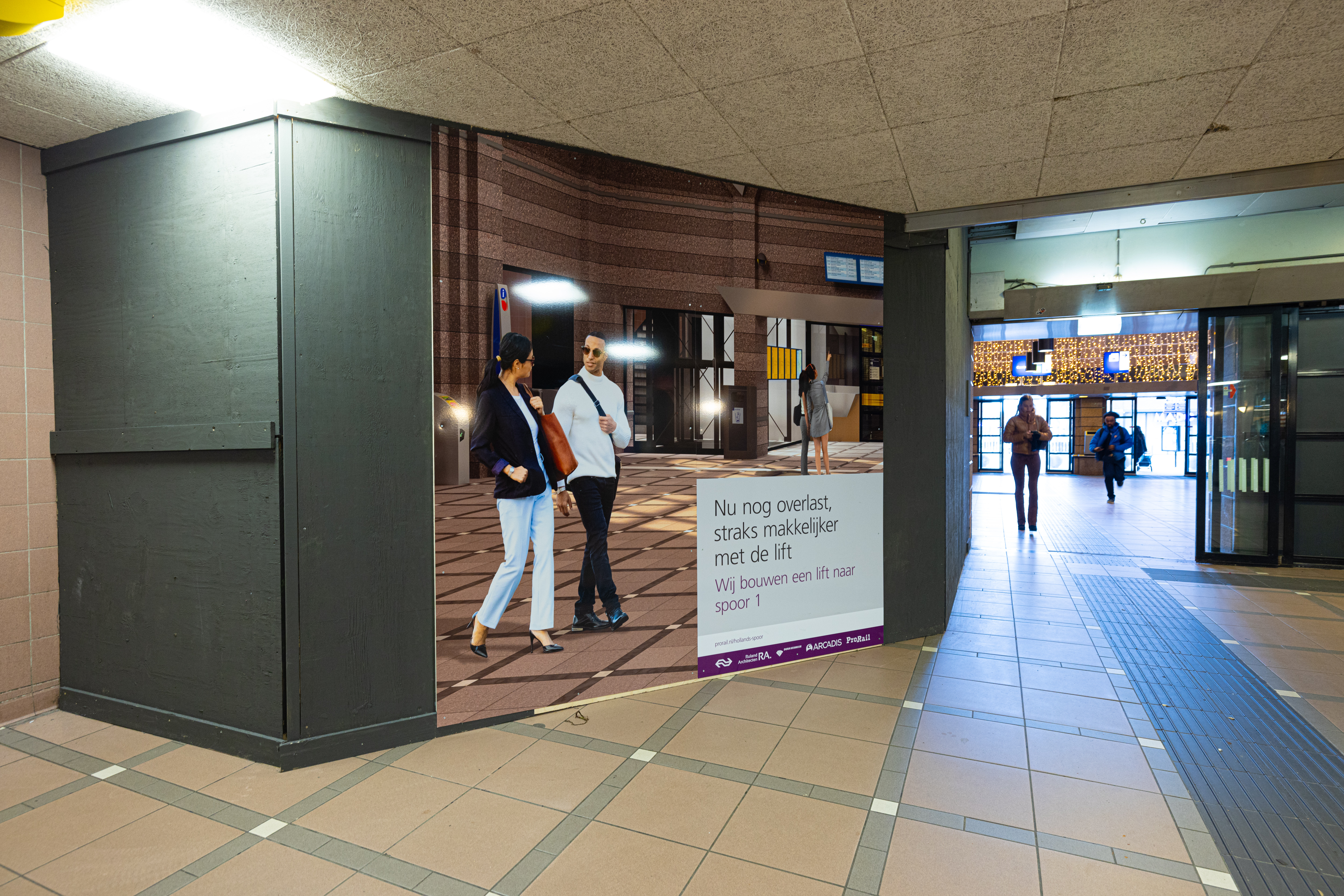 De overlast voor de reiziger proberen we zoveel mogelijk te beperken