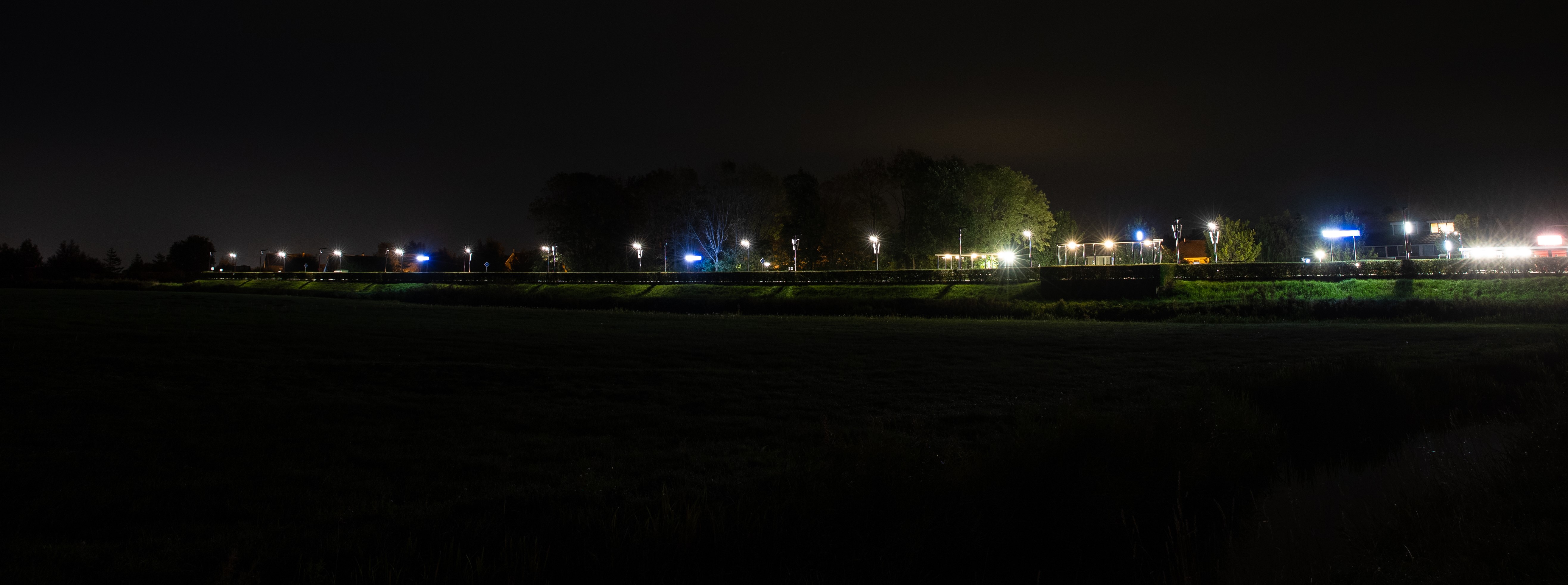 Station Mantgum met dimbare ledverlichting
