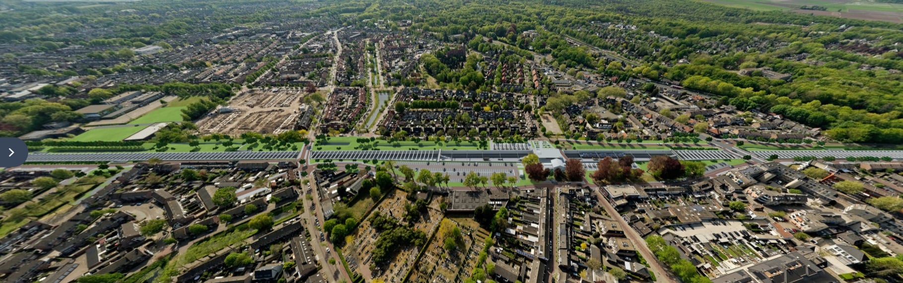 Verdiepte ligging spoor