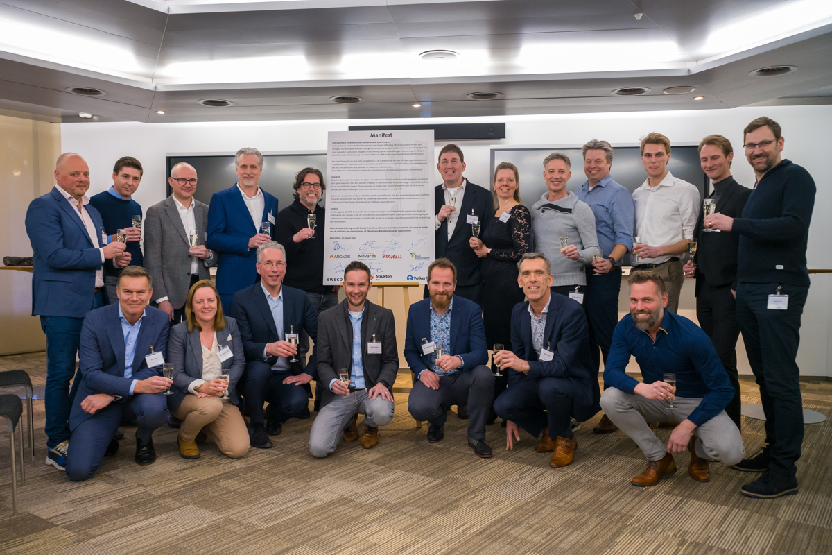 De ondertekenaars van het manifest (Foto: Westerhuis & Westerhuis)
