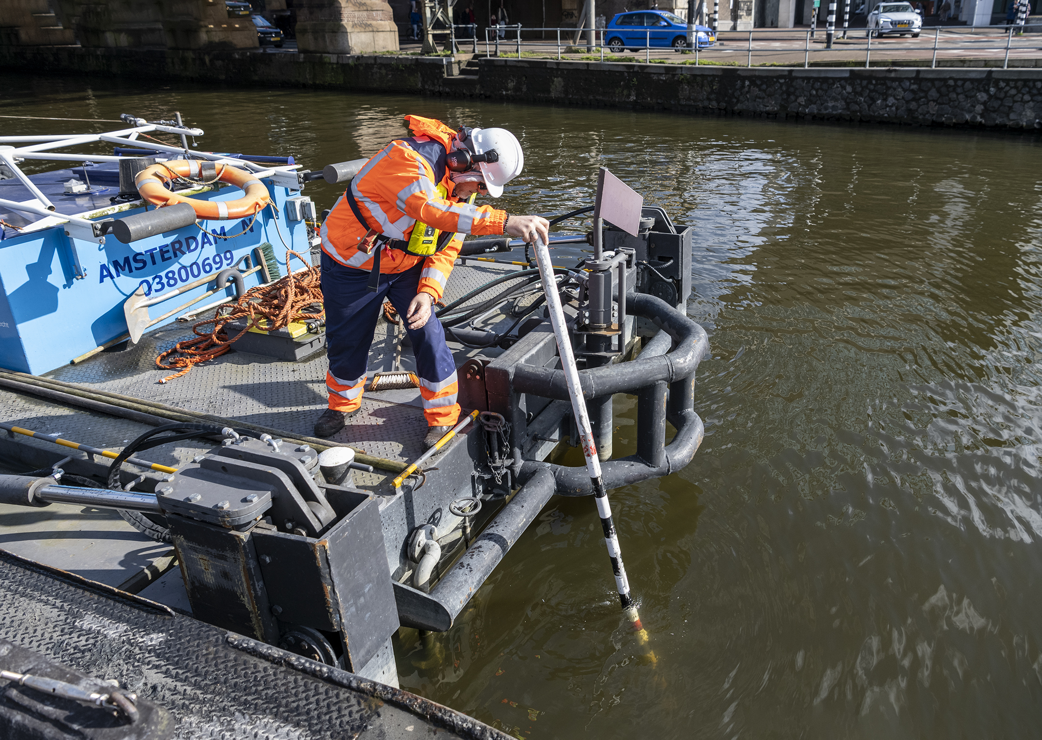 Om straks de doorstroom te garanderen, moet de bodemdiepte van min 3 naar min 4 meter.