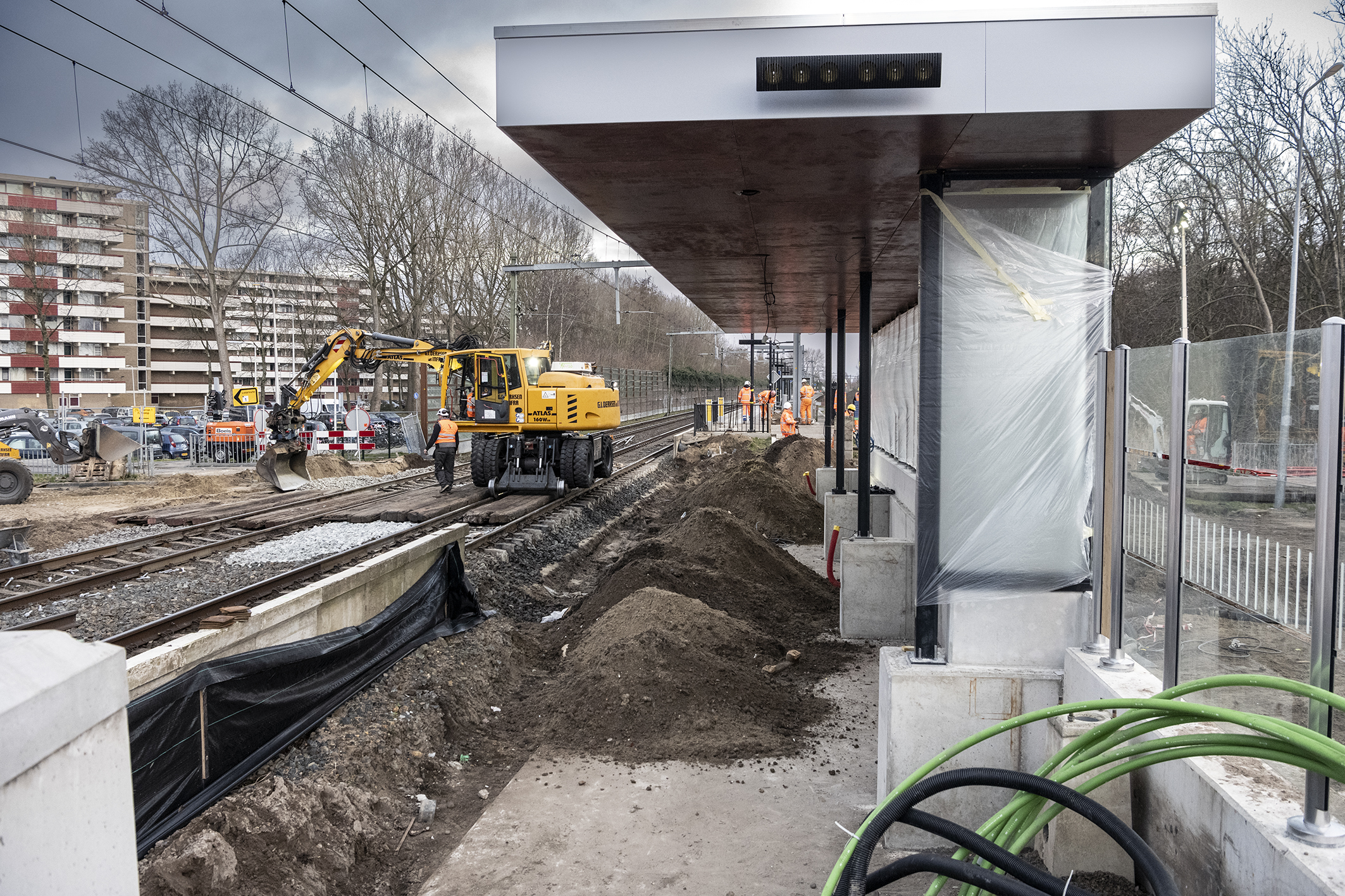 Onderdoorgang Diemen verwijderd