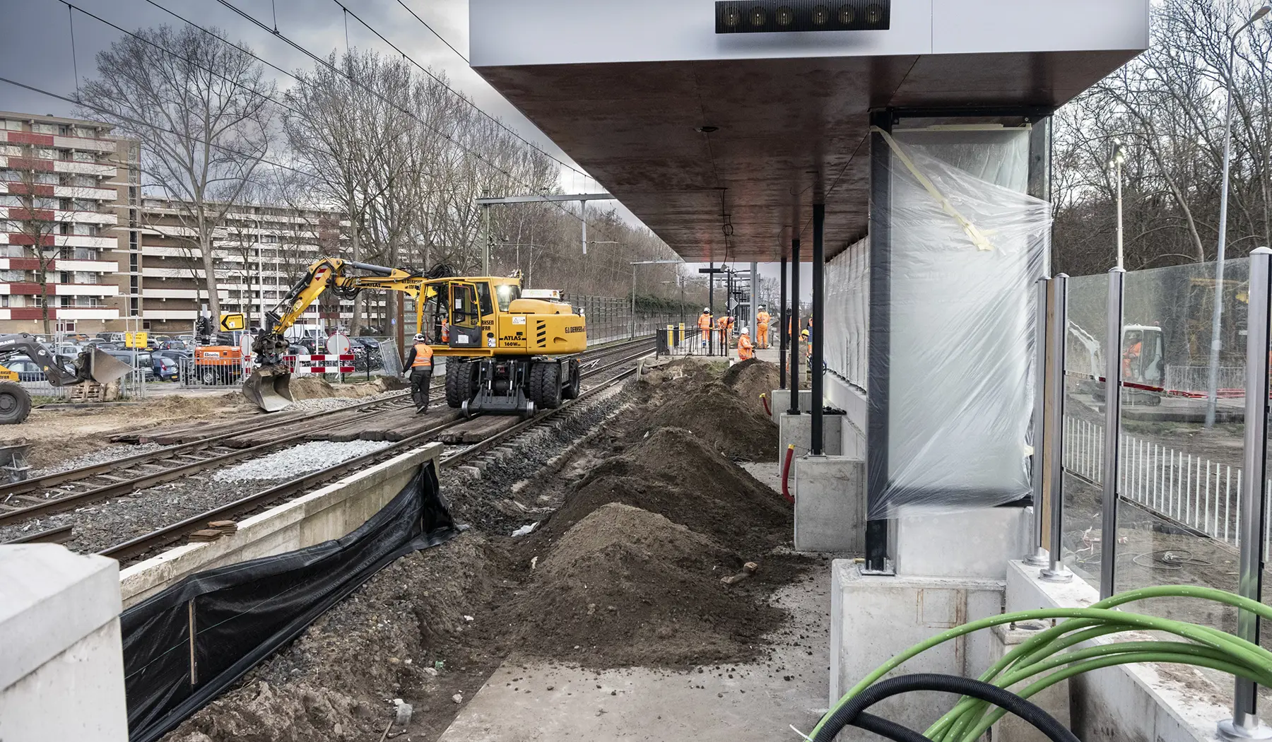 Onderdoorgang Diemen verwijderd