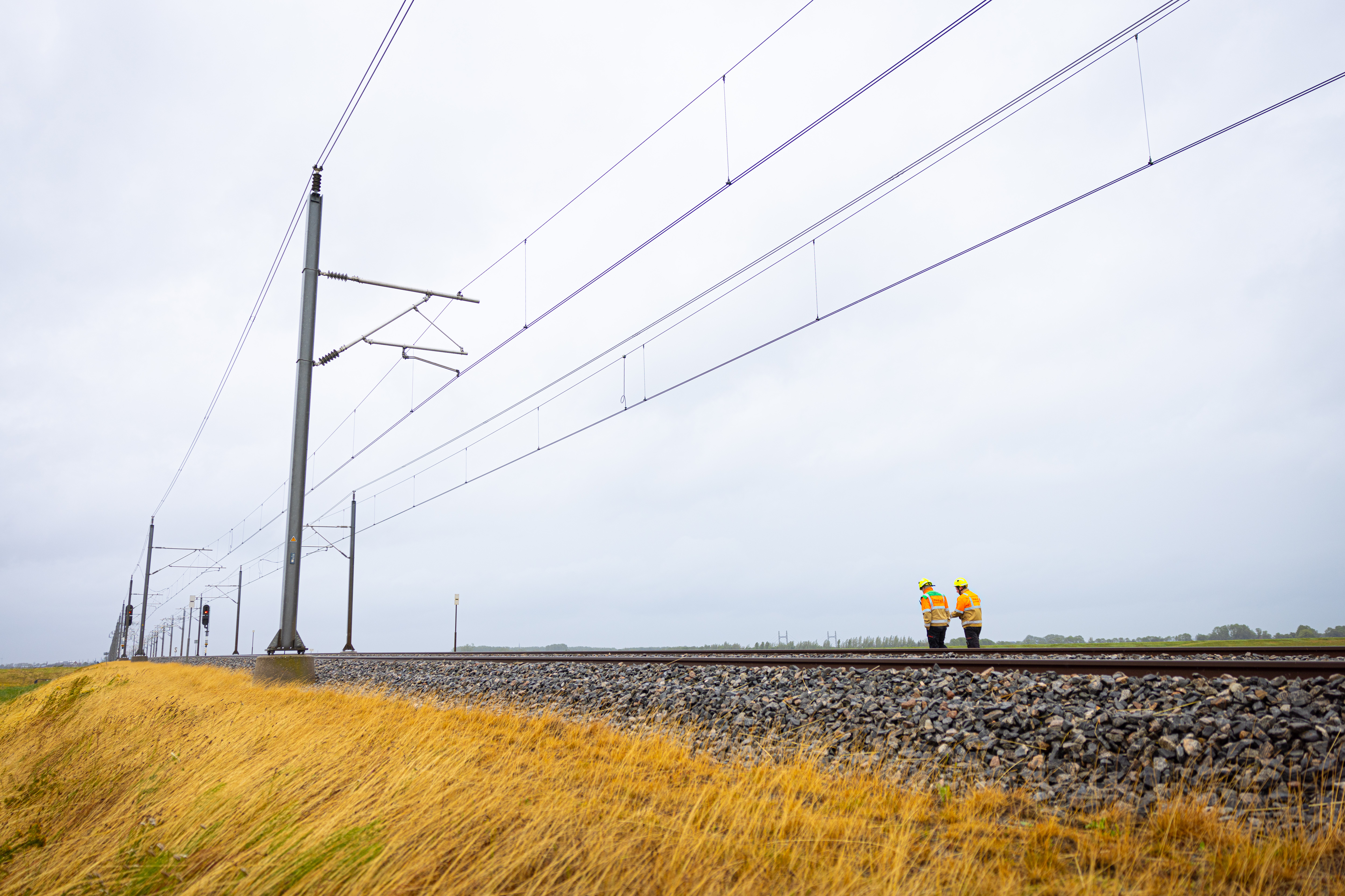 Incidentbestrijders hebben direct alle voorwerpen die op de Hanzelijn lagen opgeruimd