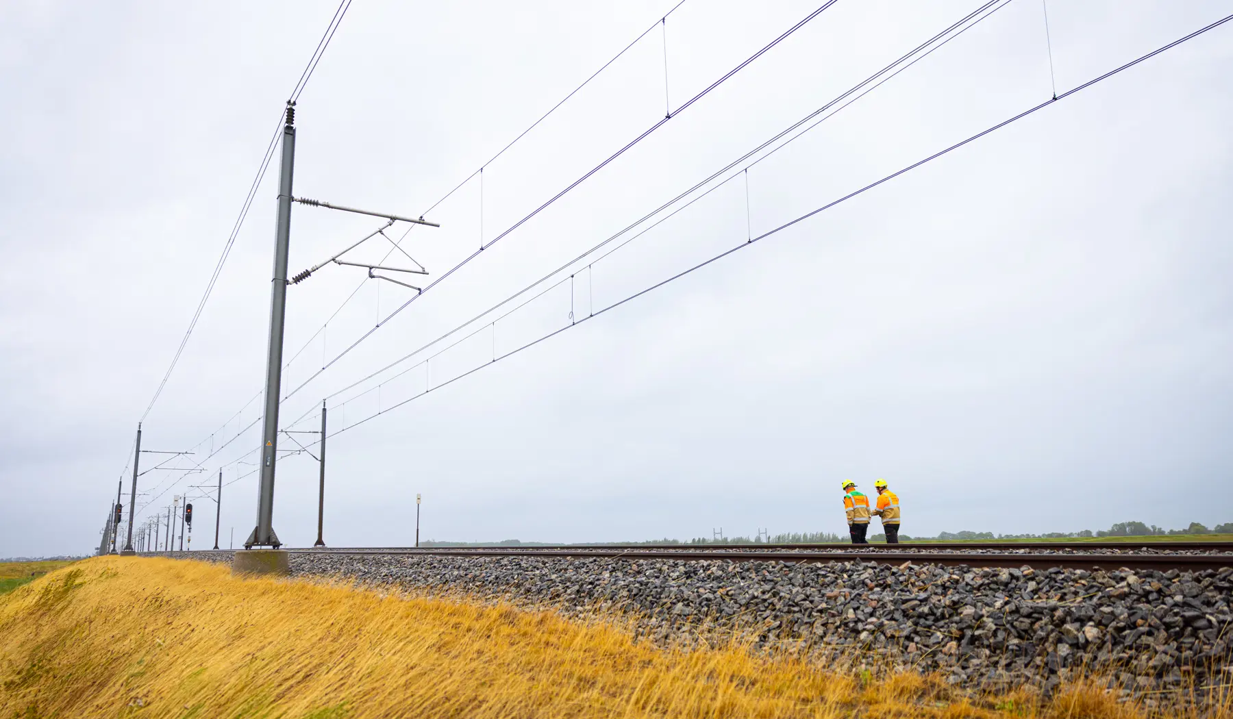 Incidentbestrijders hebben direct alle voorwerpen die op de Hanzelijn lagen opgeruimd