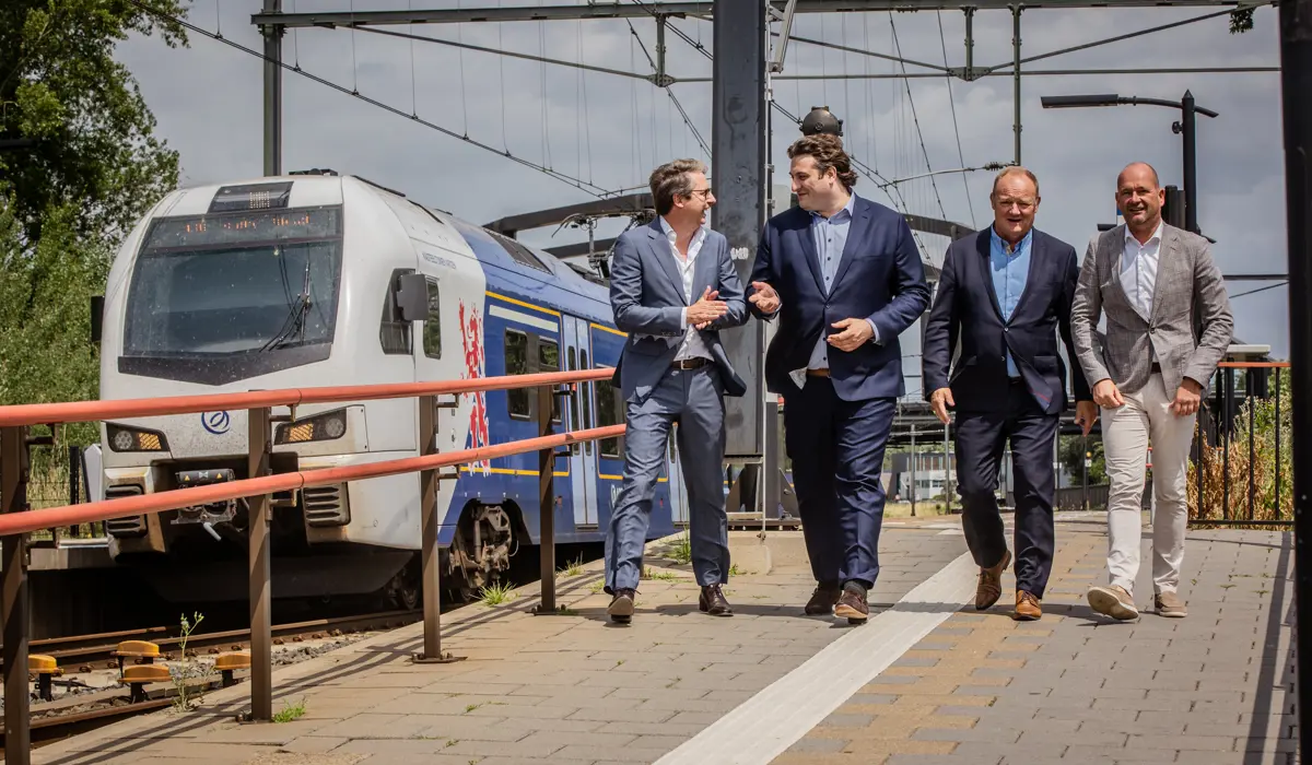 Herinrichting Stationsomgeving Beek-Elsloo officieel van start | ProRail