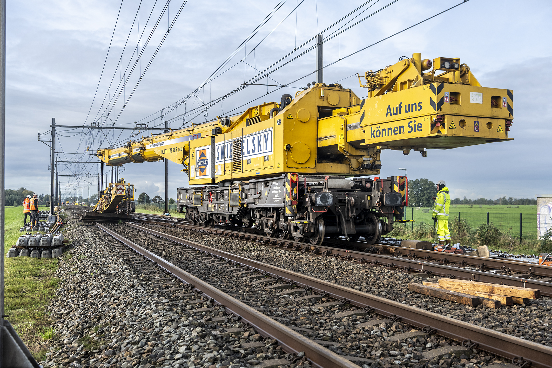 We verwijderden de wachtsporen bij Oudewater
