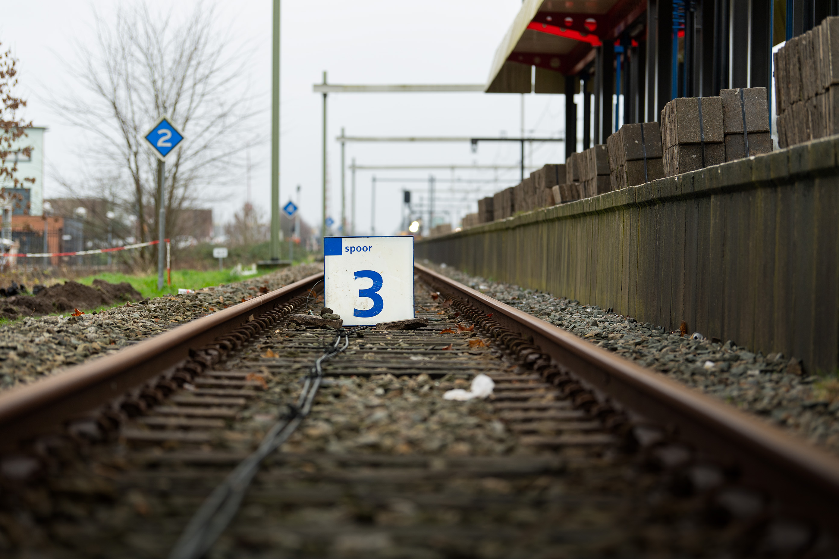 Spoor 3 werd verwijderd