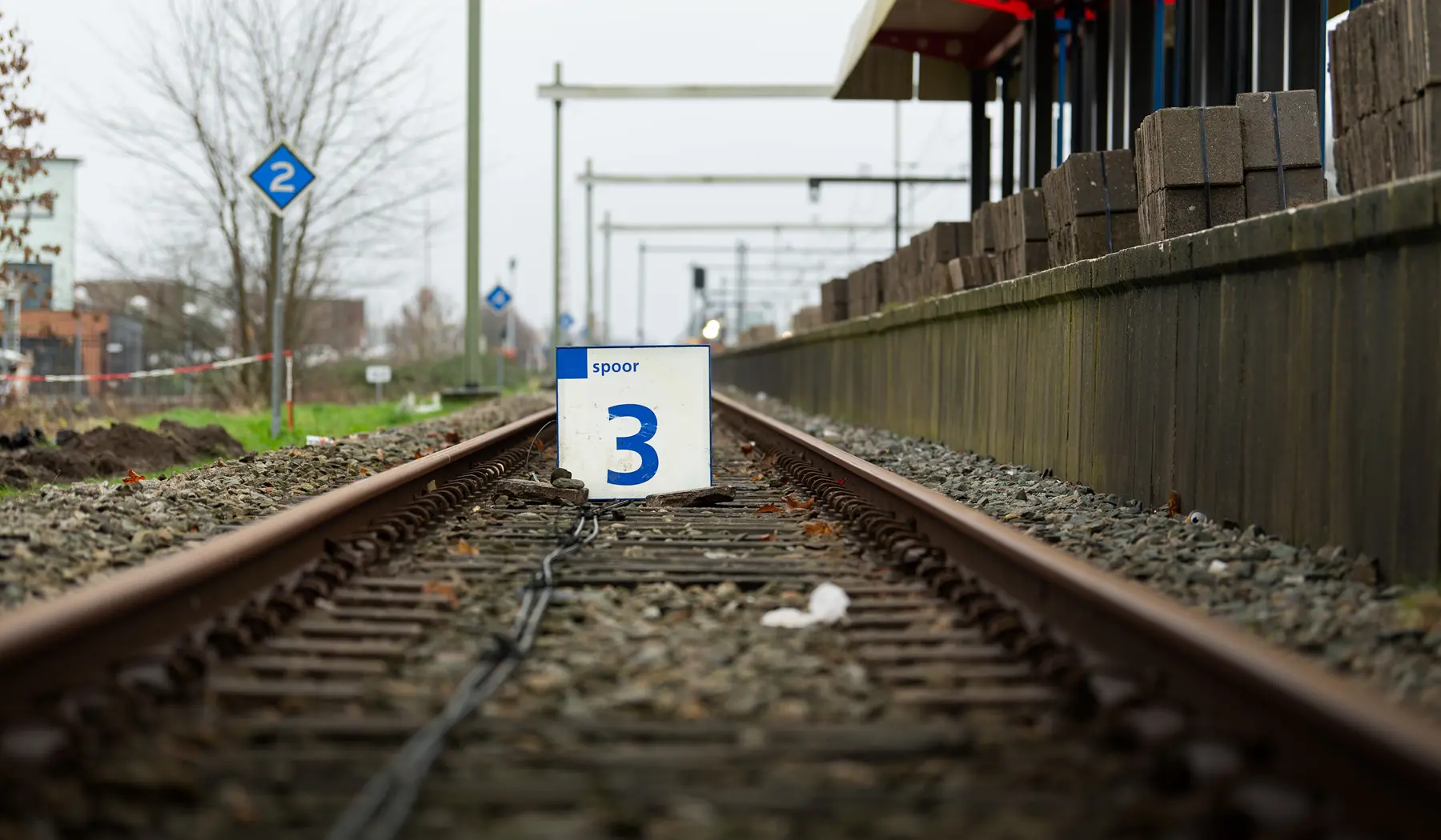 Spoor 3 werd verwijderd