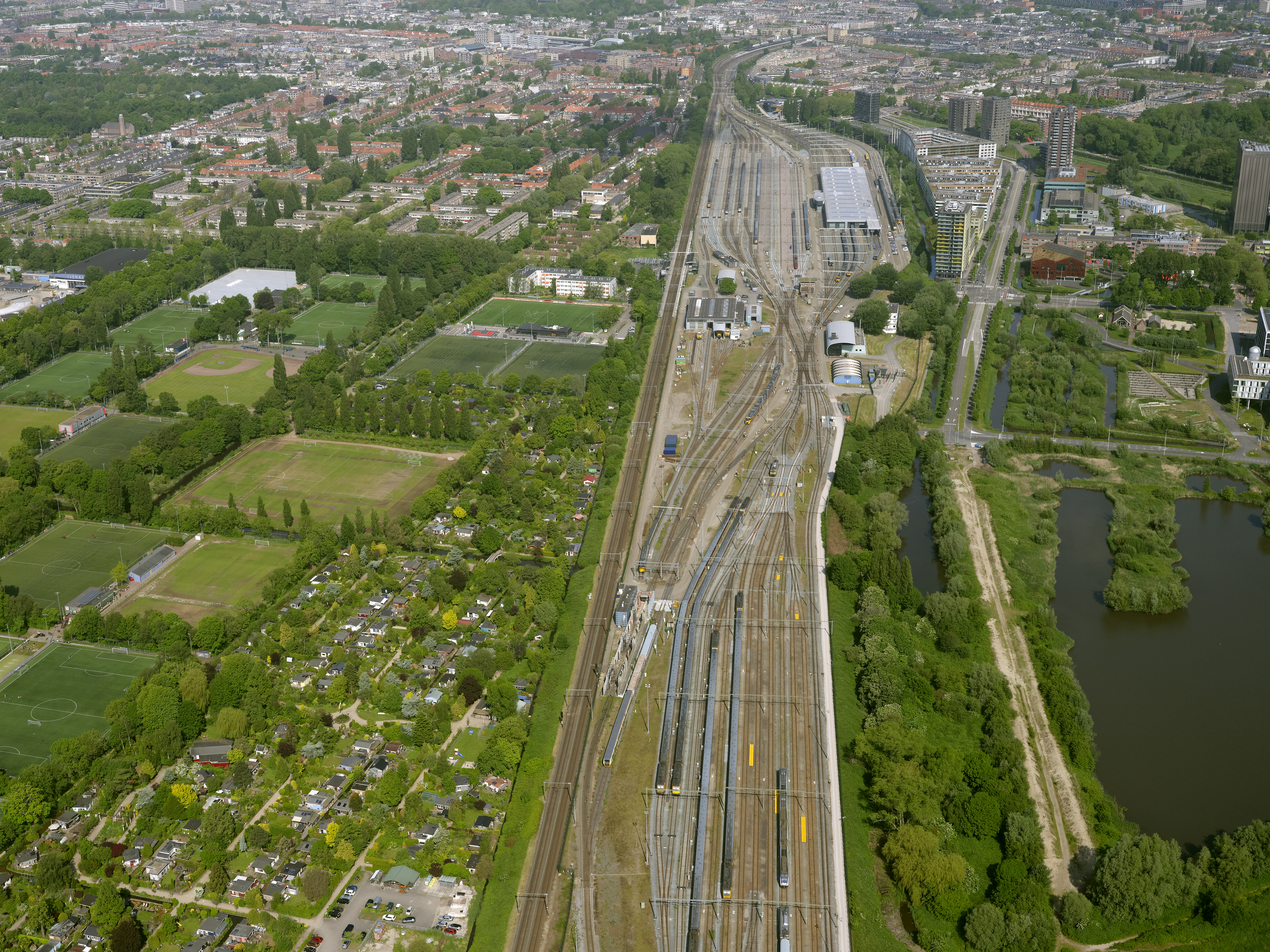 Vernieuwing opstelterrein