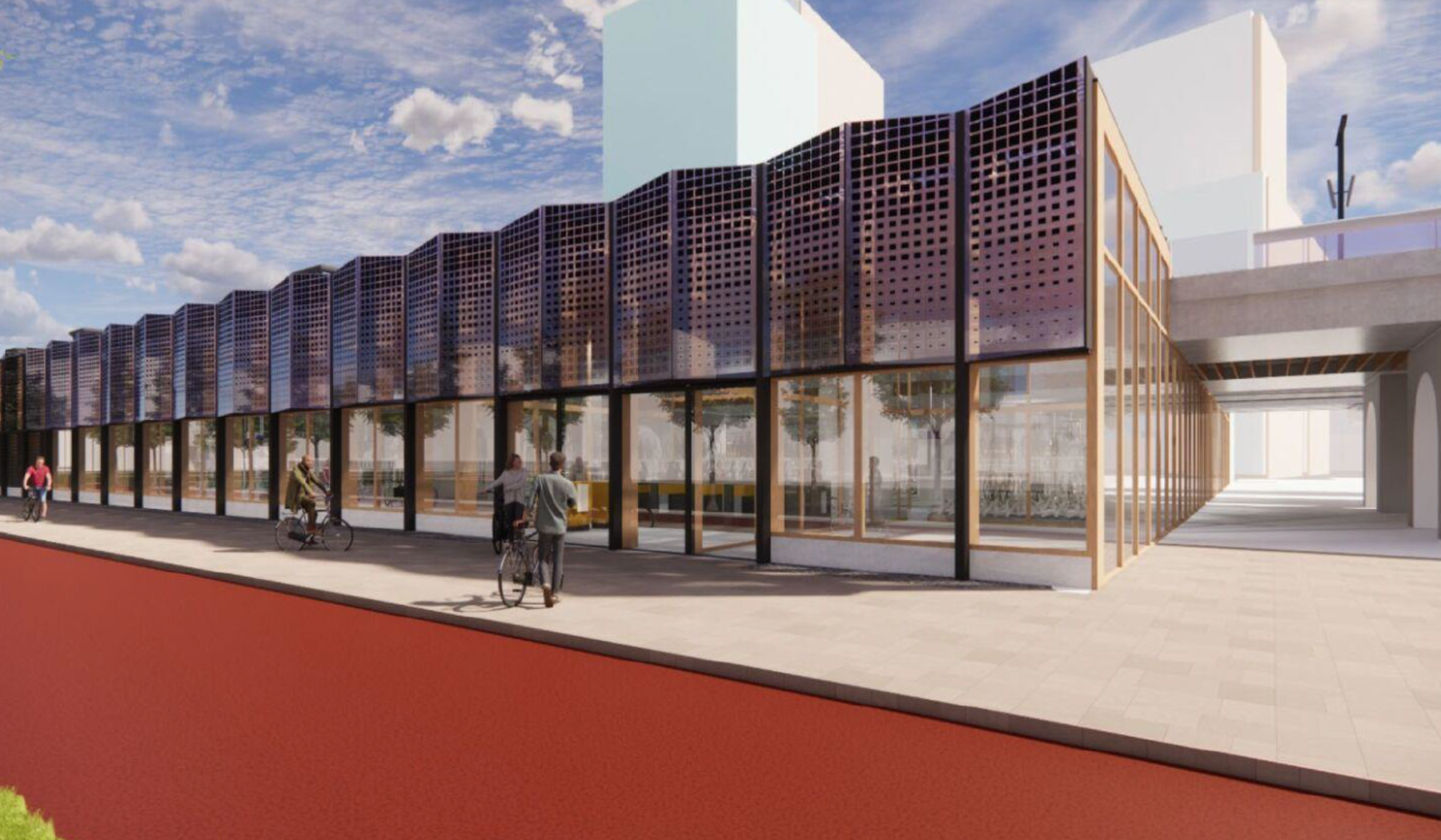 Een impressie van het vernieuwde station Lelylaan