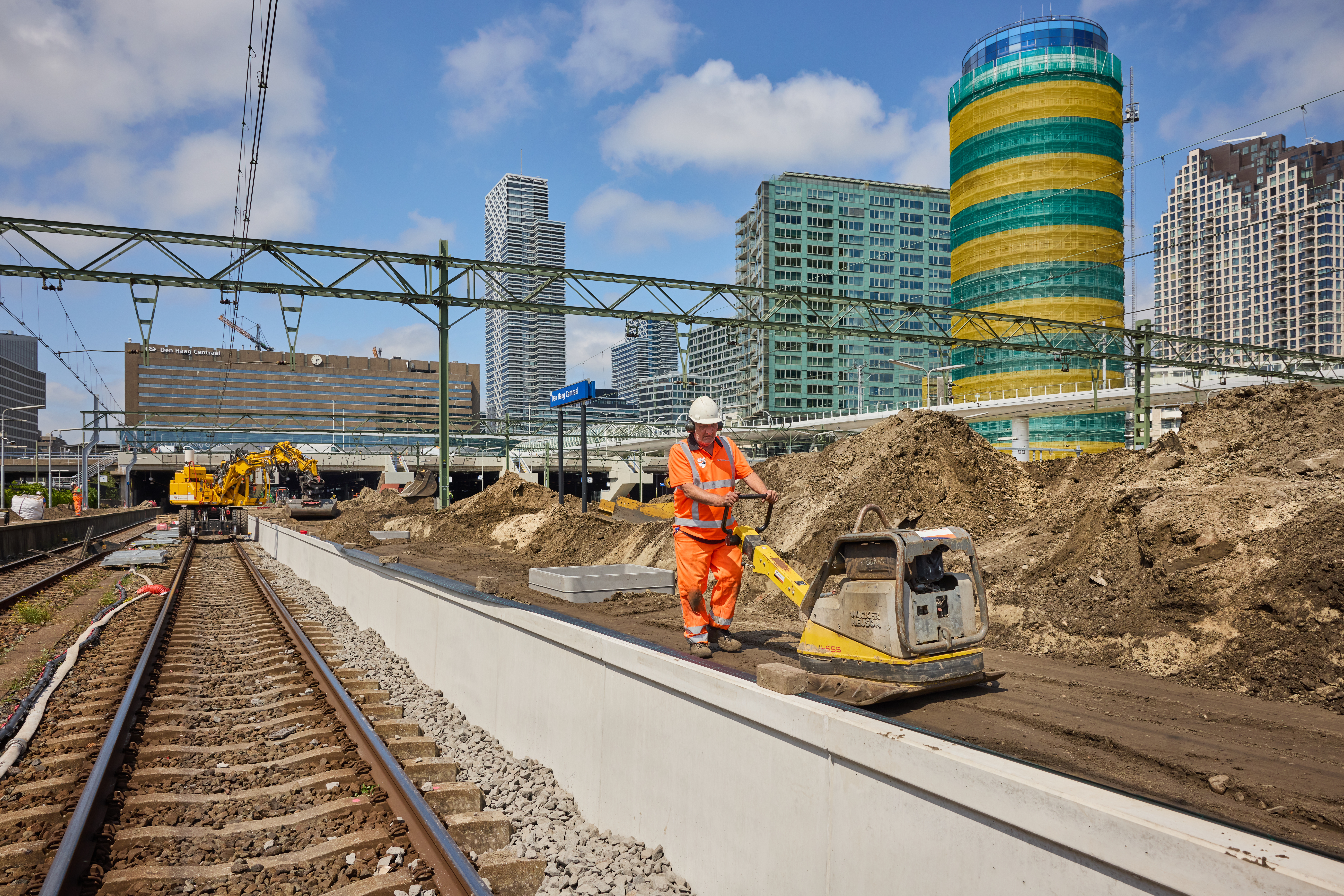 Vernieuwen perron 2/3