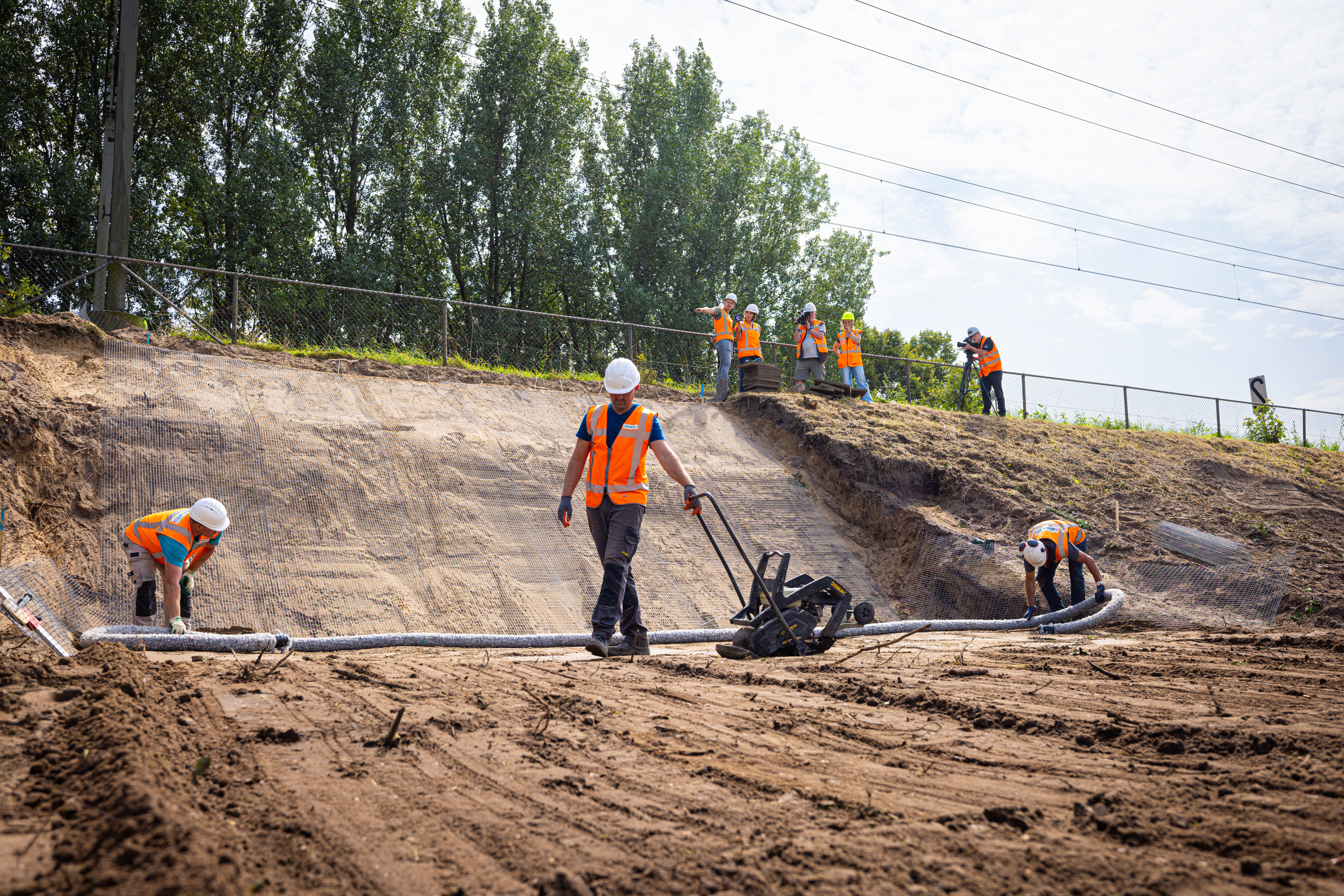 aanleg kunstburcht Ravenstein