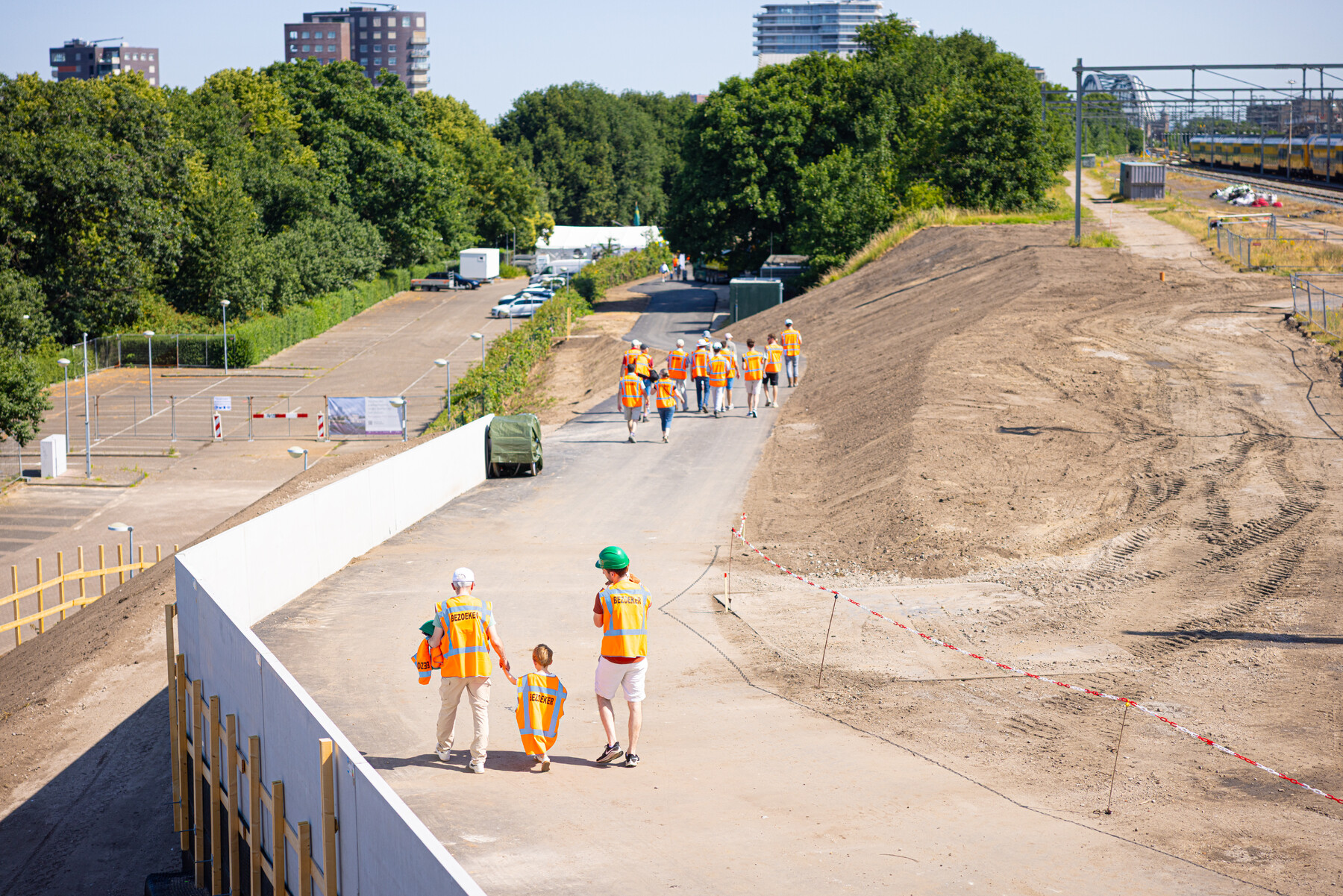 Een bezoek aan de bouwplaats