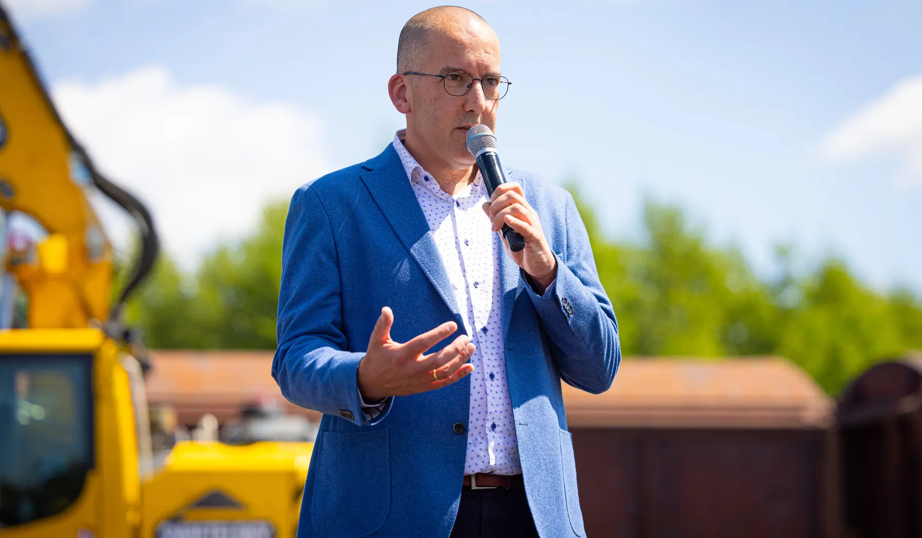 Projectmanager Christiaan Caan
