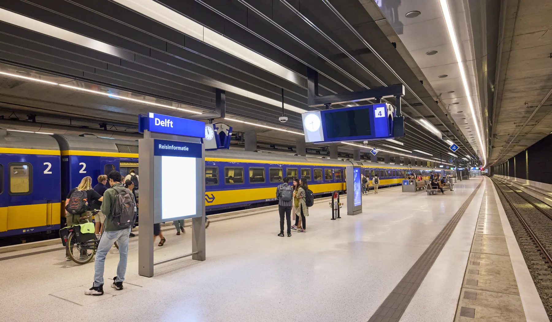 De bouw was in mei klaar, daarna werd er getest