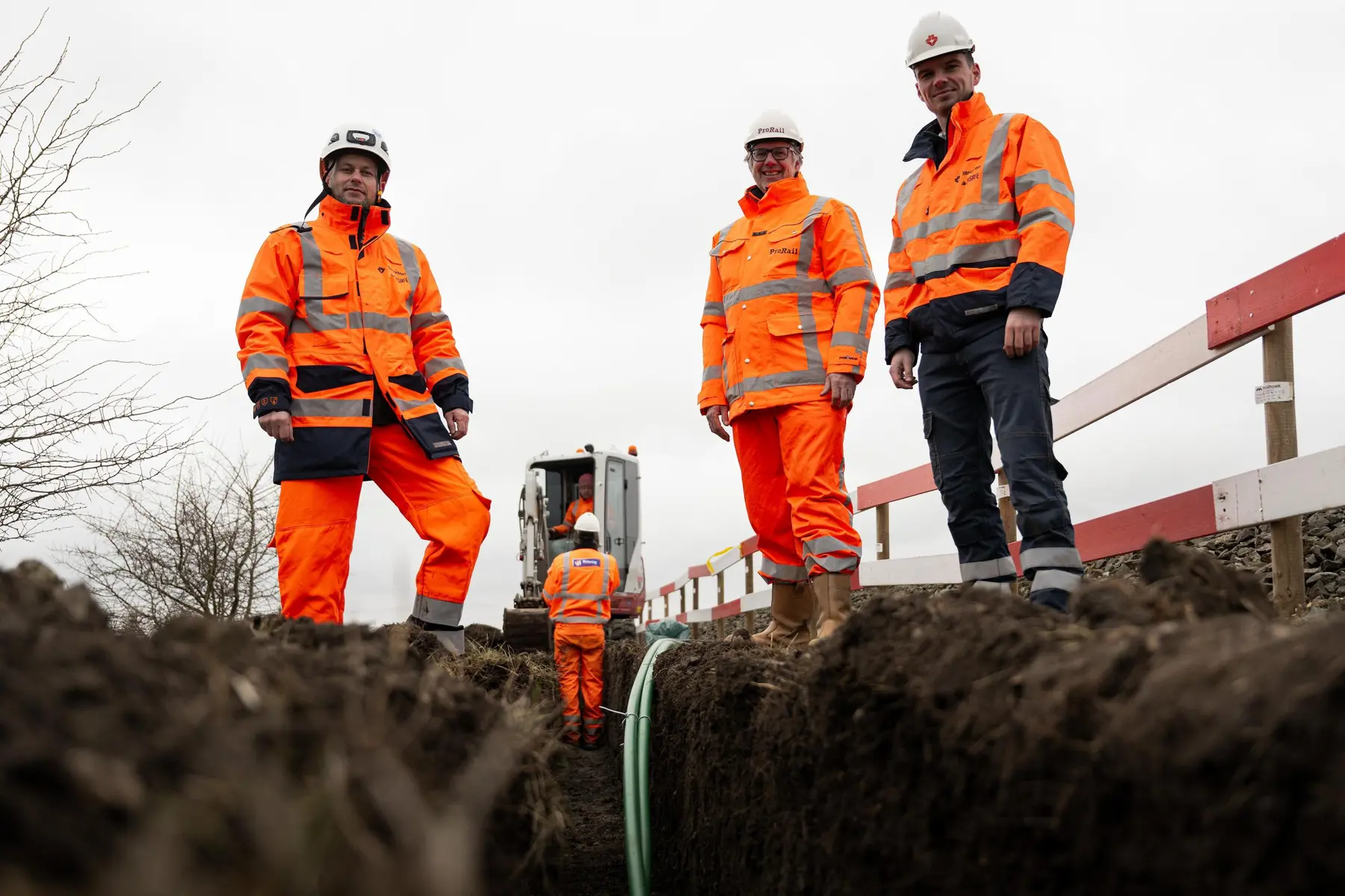 foto van projectmanager en bouwmanager