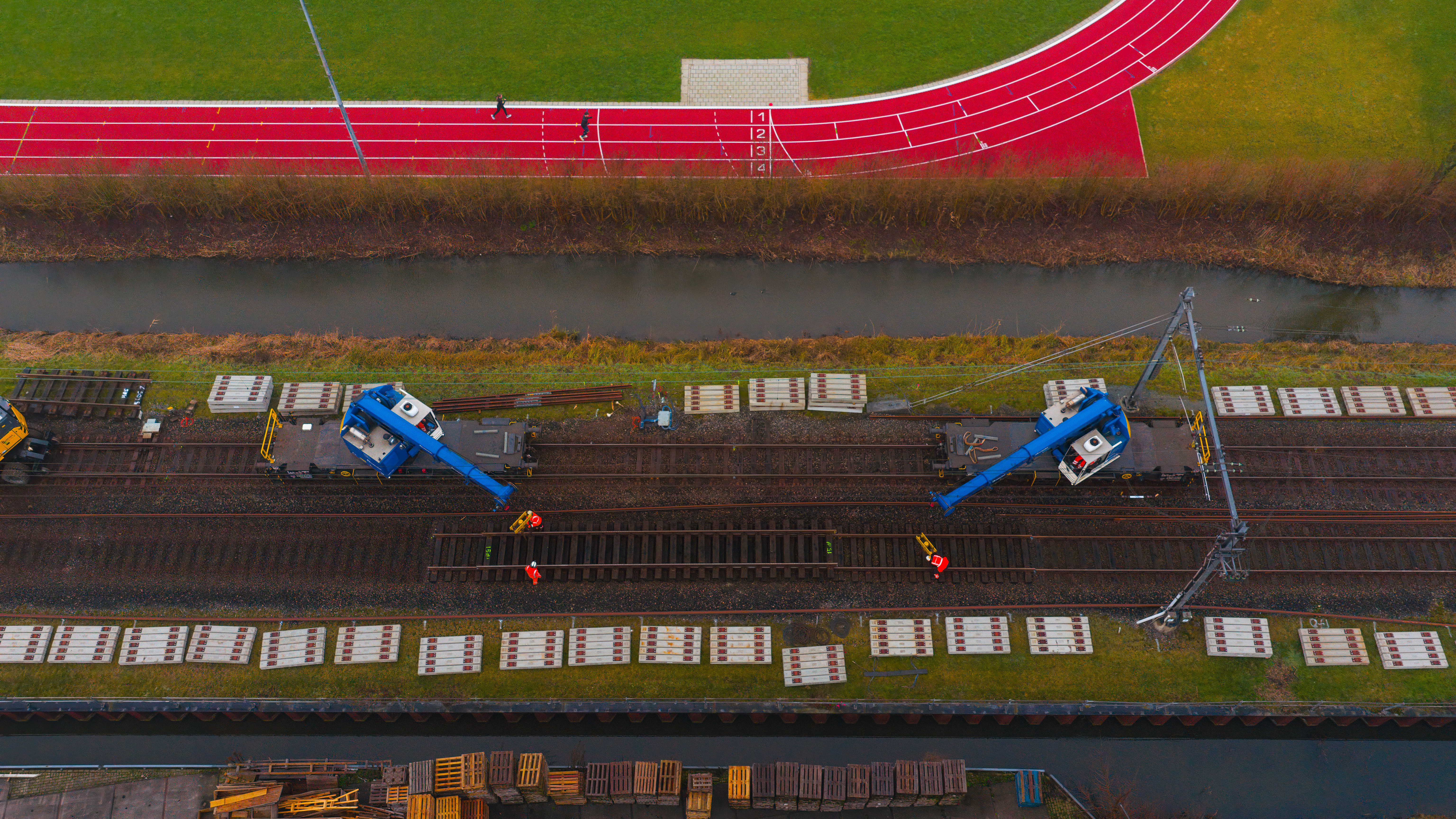 Grote delen spoor in kop van Noord-Holland vernieuwd