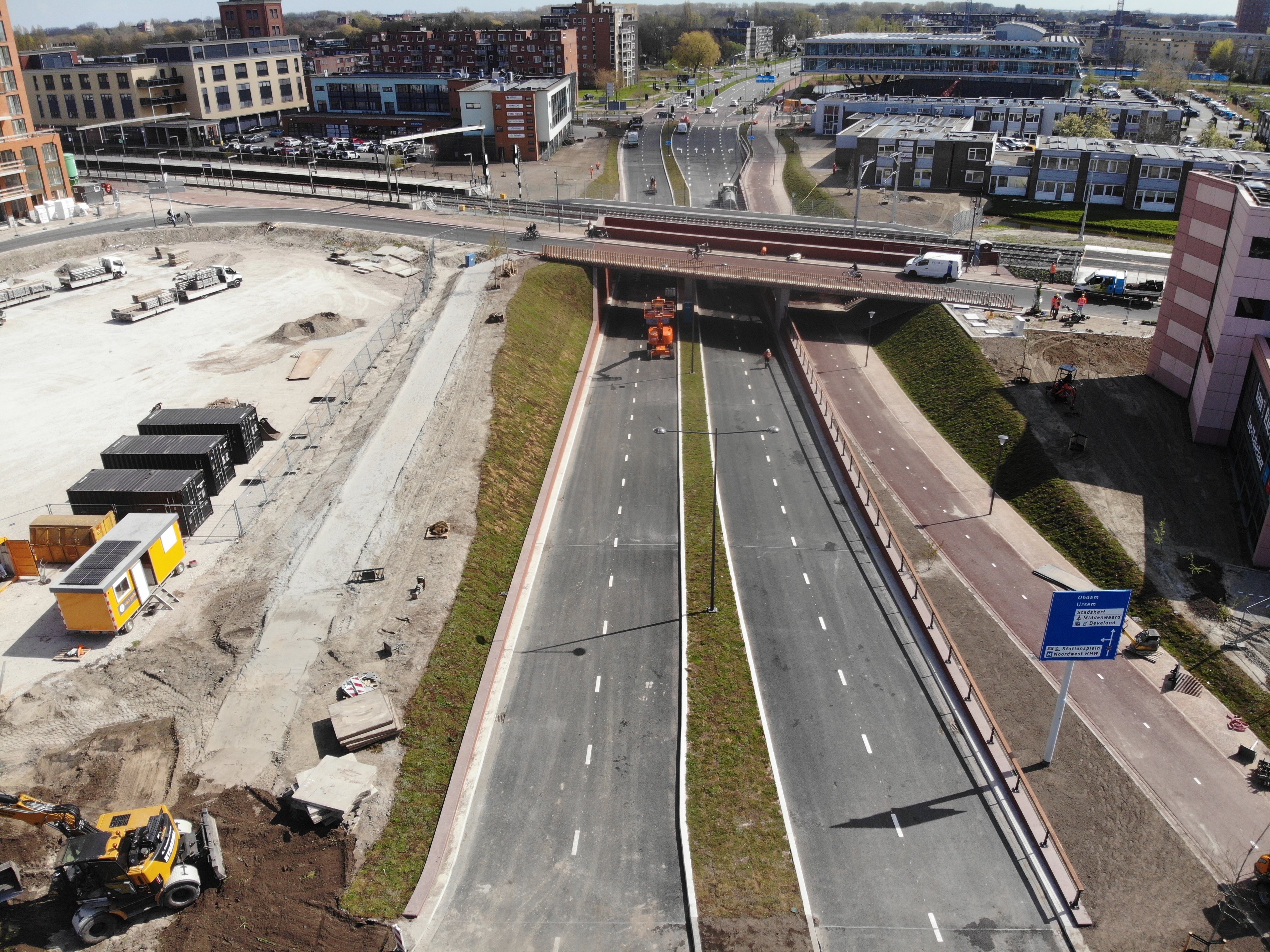 Spooronderdoorgang Heerhugowaard feestelijk geopend