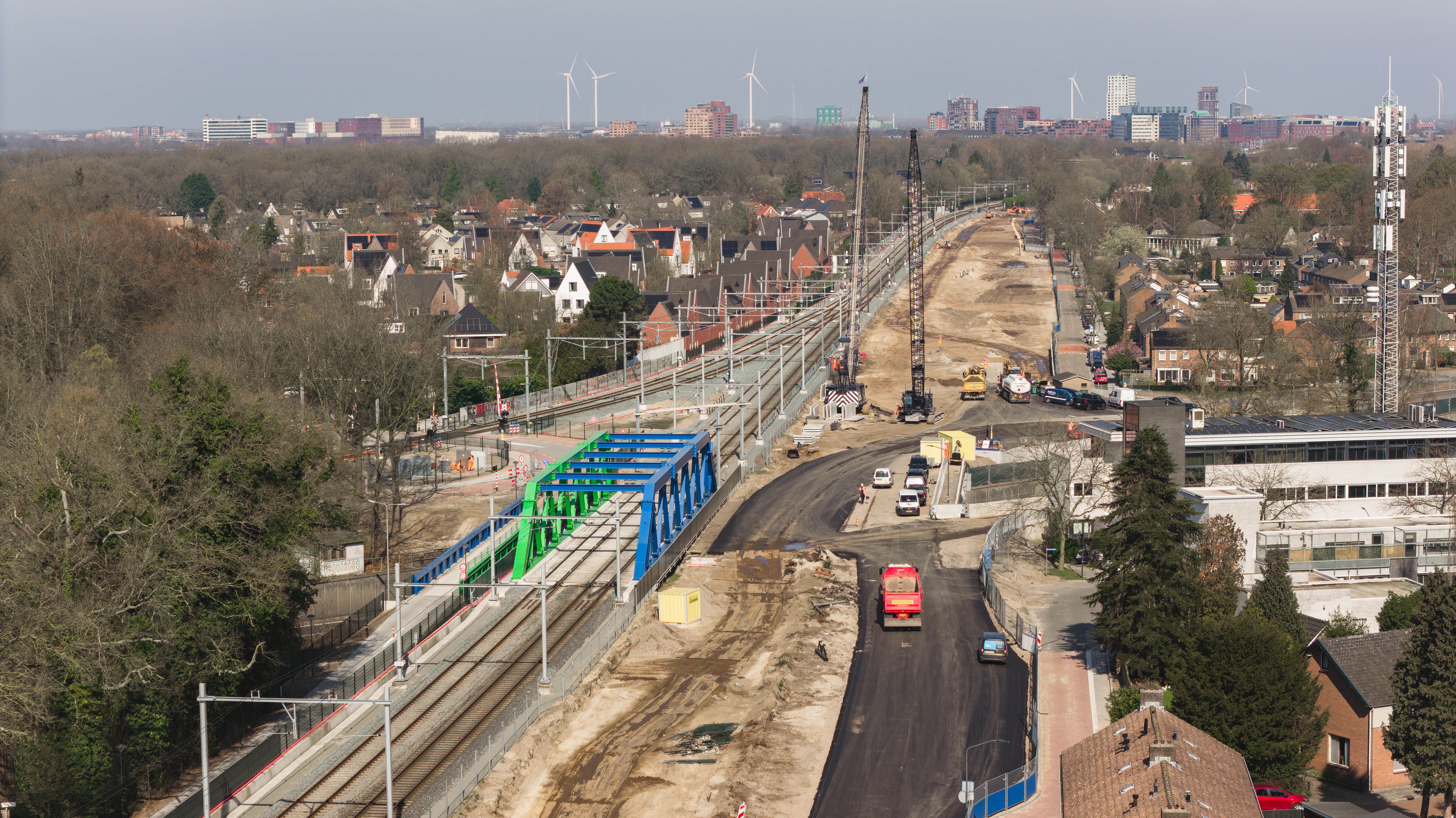 Geen treinverkeer tussen Den Bosch, Tilburg en Boxtel door verzakt spoor