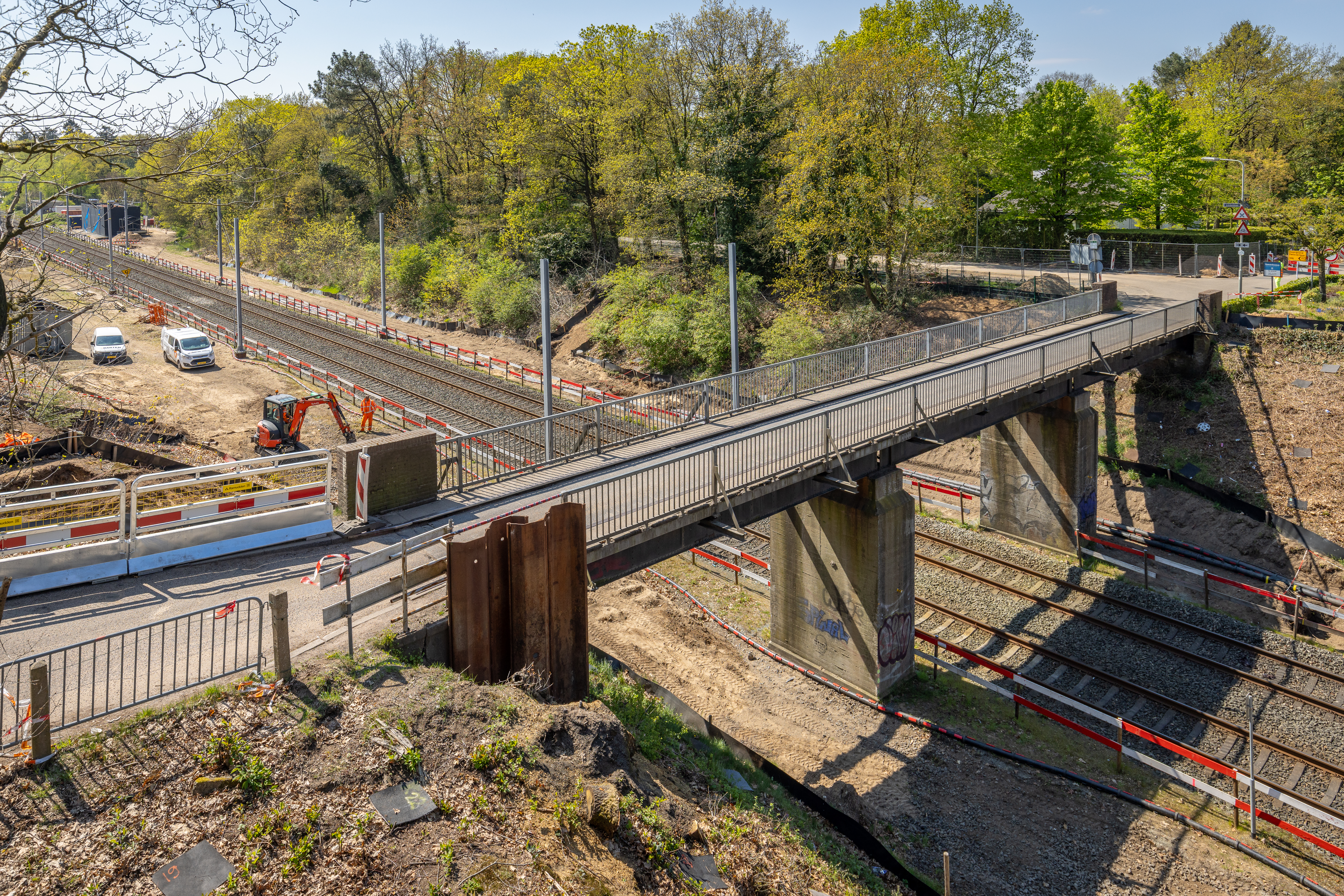Het oude viaduct is vakkundig gesloopt (fotograaf: André Sprong)