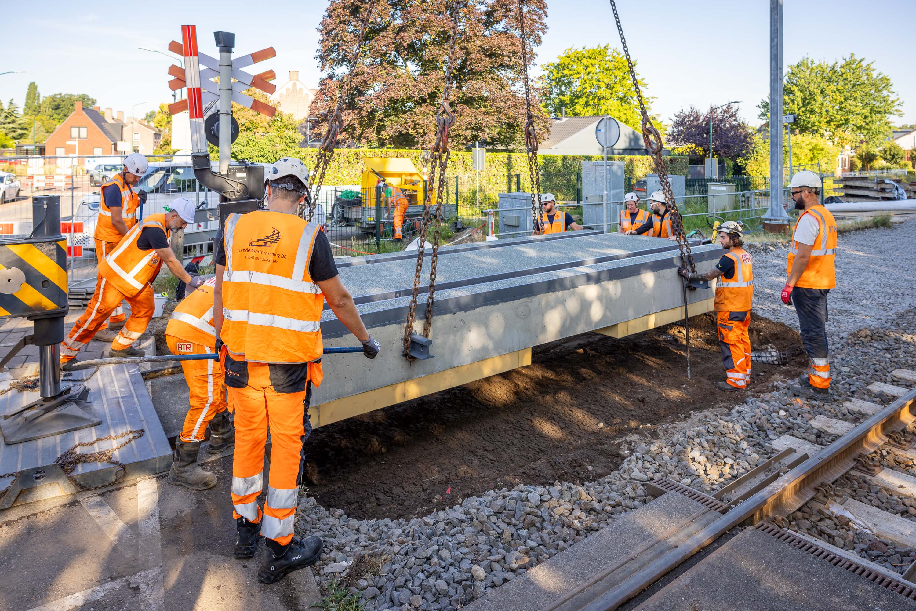 In Cuijk hebben we een overweg uitgebreid voor een tweede spoor