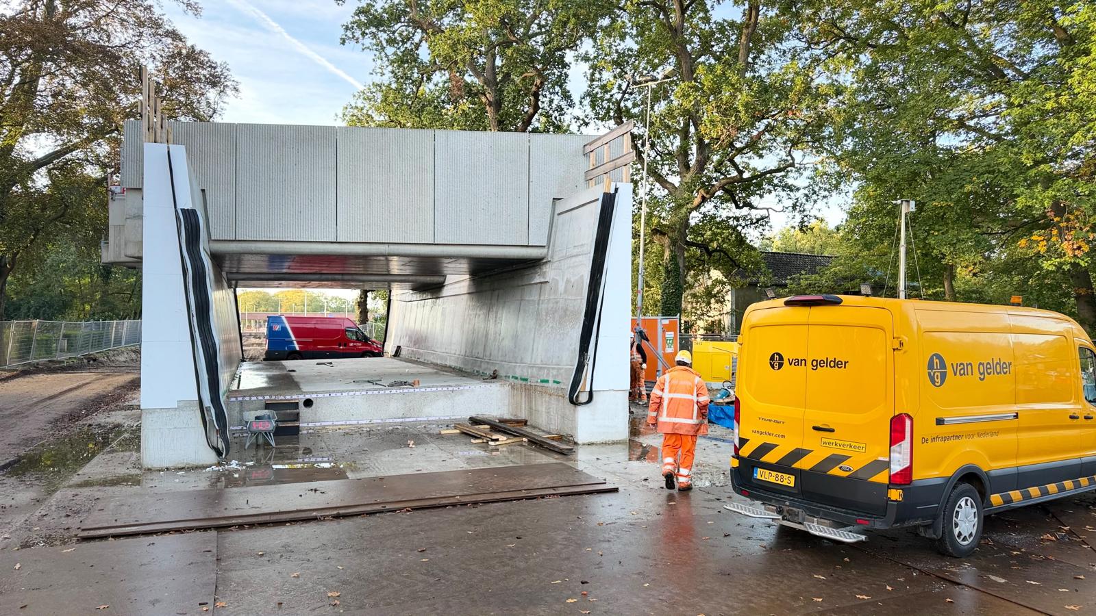 Afgebouwde tunnelmoot Maarsbergen