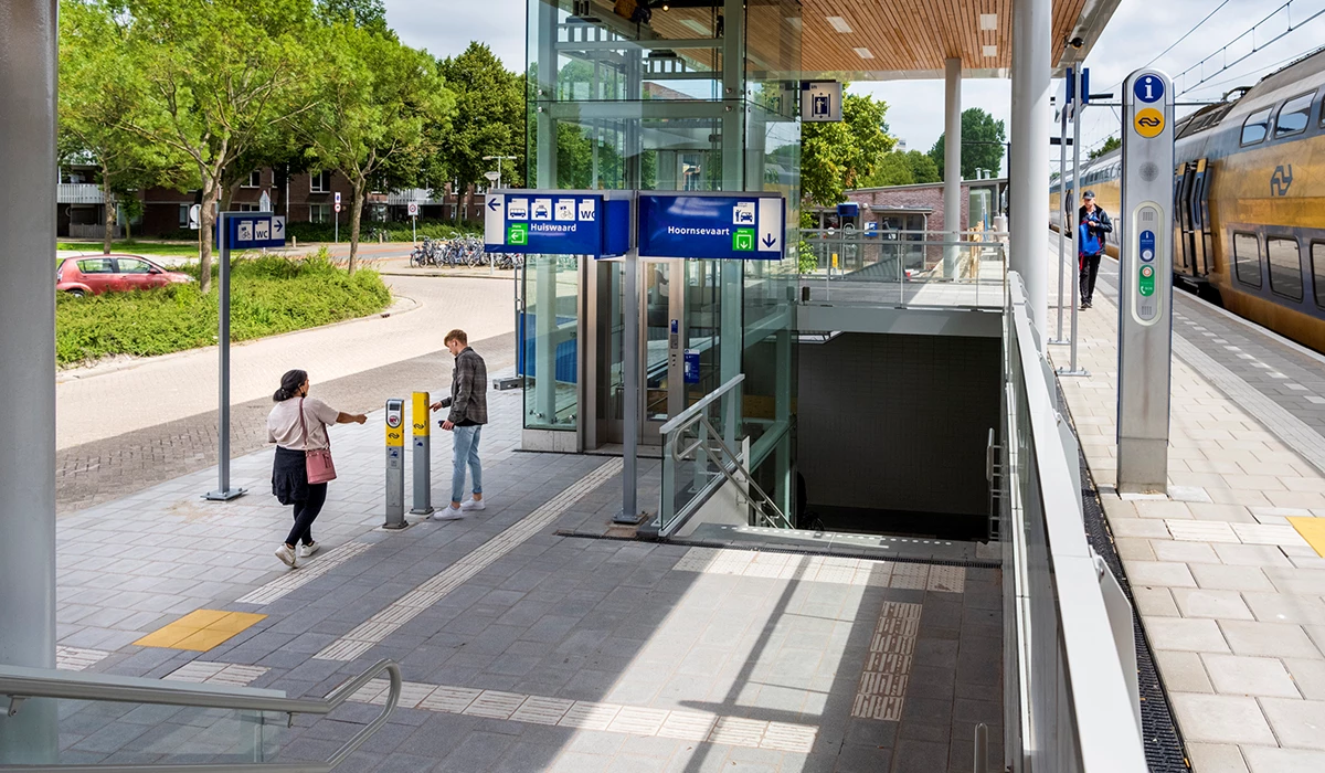 Station Alkmaar Noord is met de verbouwing toegankelijker gemaakt