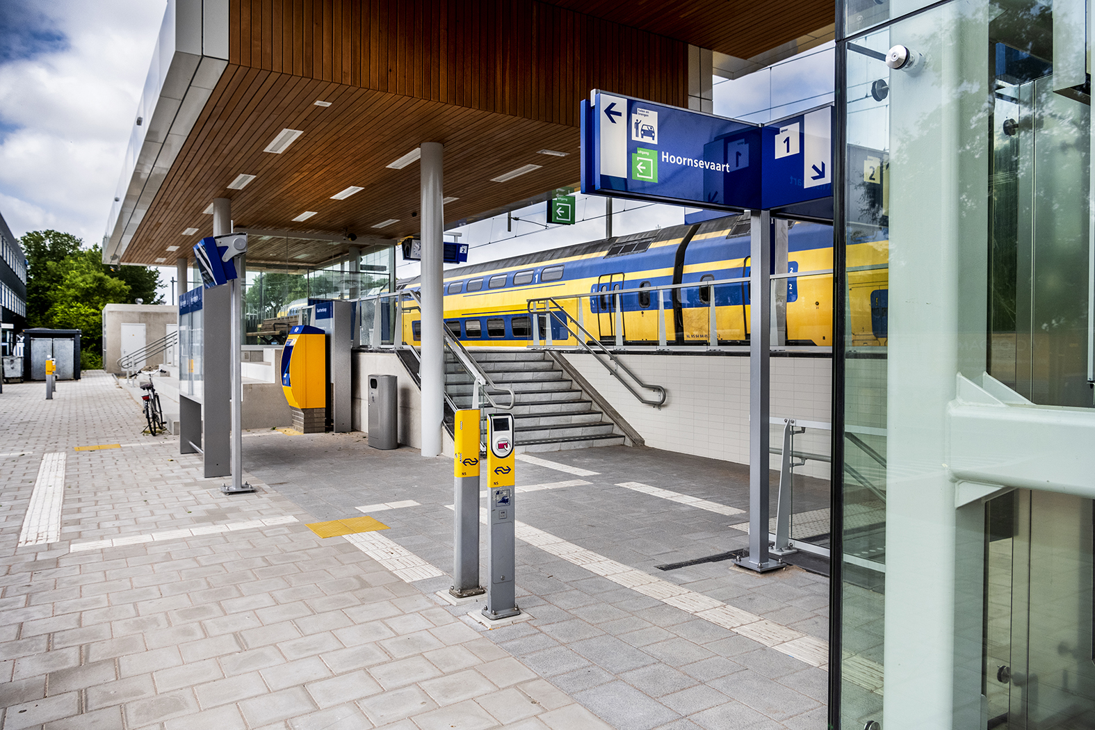 Het nieuwe stationsgebouw voor Alkmaar Noord is ontworpen door architectenbureau VenhoevenCS