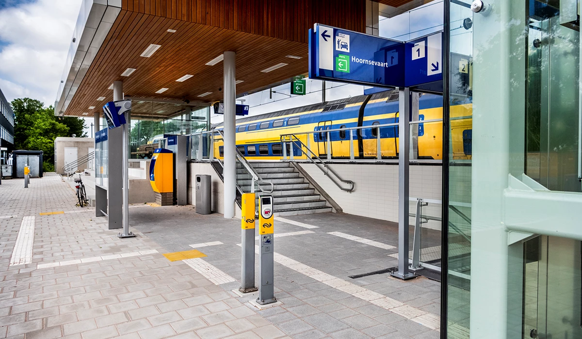 Het nieuwe stationsgebouw voor Alkmaar Noord is ontworpen door architectenbureau VenhoevenCS