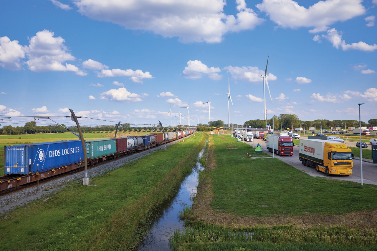 Er zijn ambitieuze doelen voor het internationale spoorgoederenvervoer