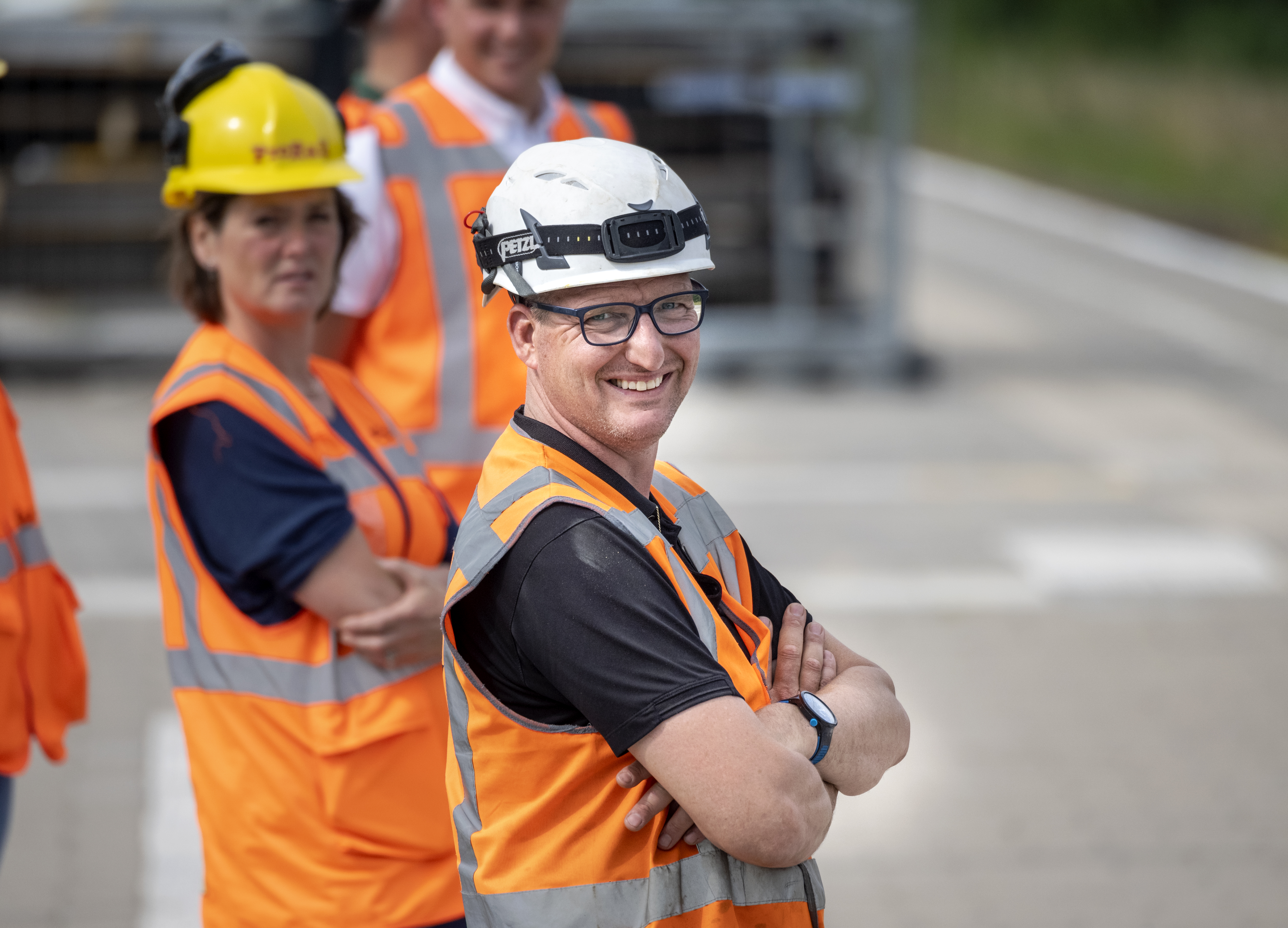 Uitvoerder Patrick Mes is blij met resultaat