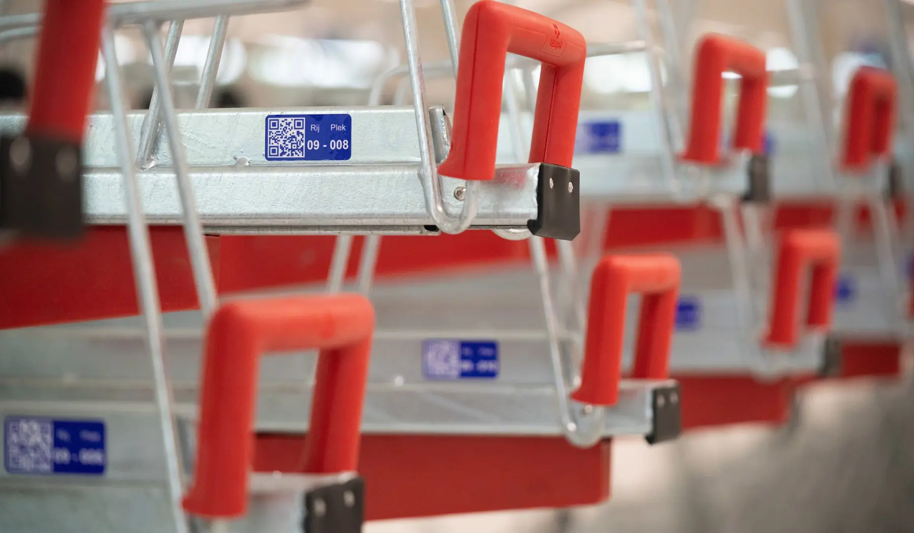 Fietsenstalling KJ-plein: makkelijk je fiets terugvinden via QR-code