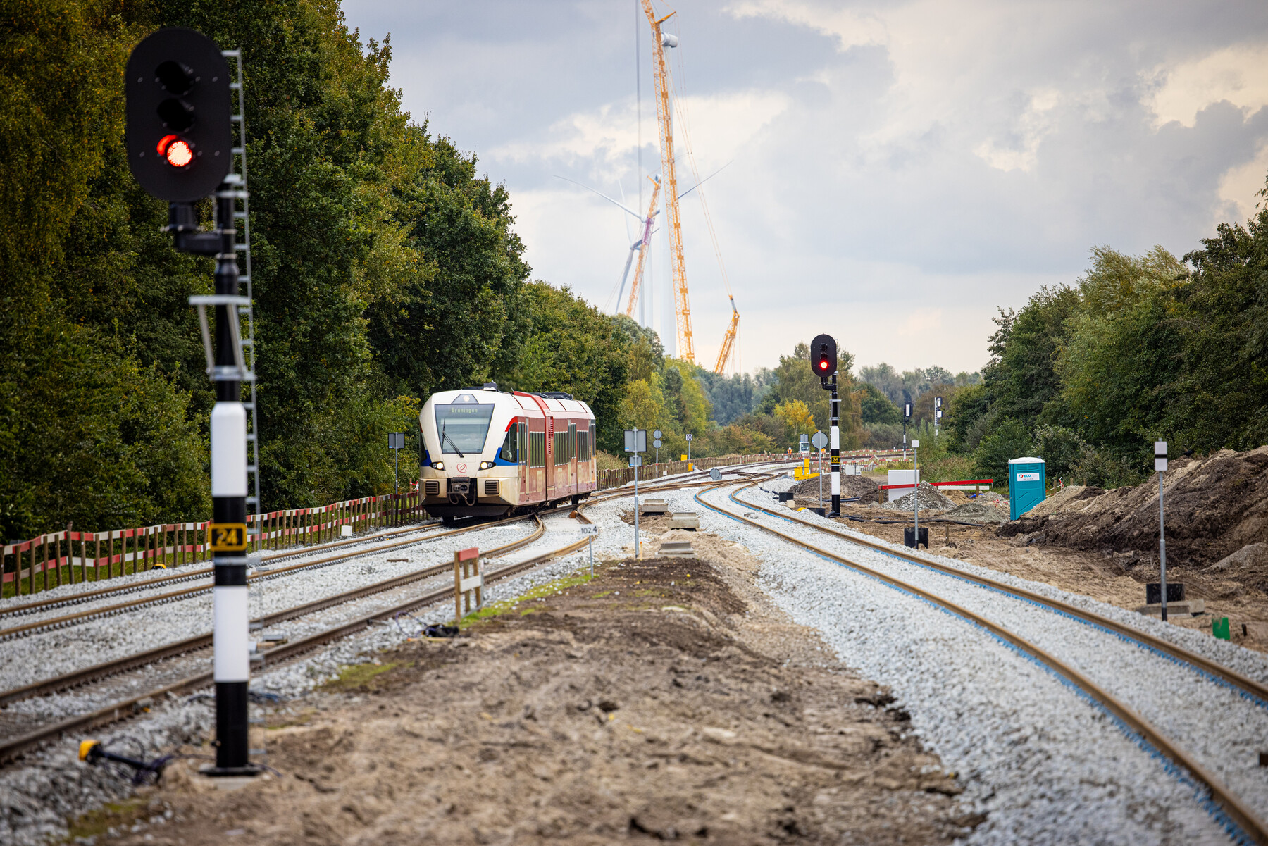 Nieuwe wissels bij Zuidbroek