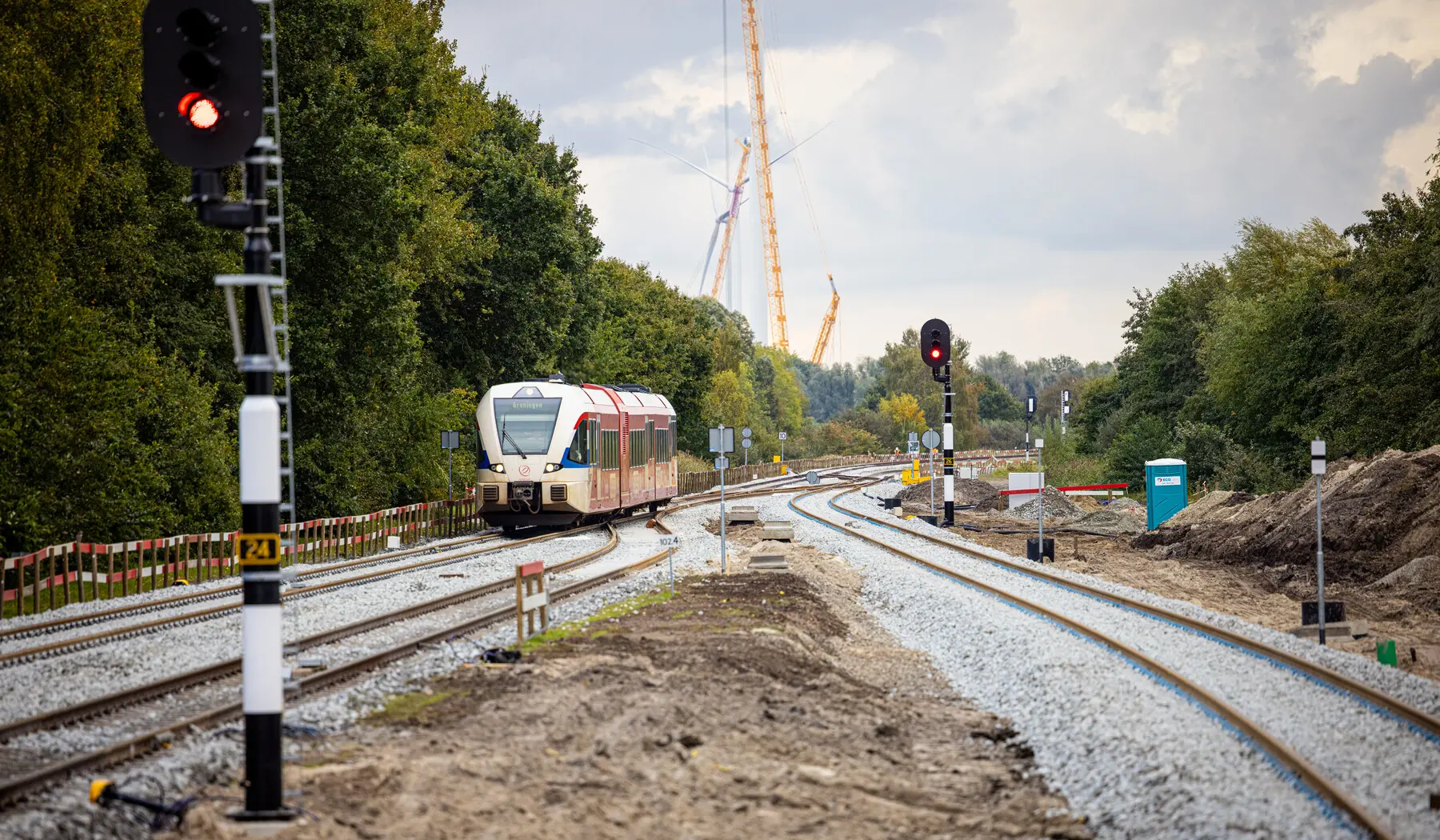 Nieuwe wissels bij Zuidbroek