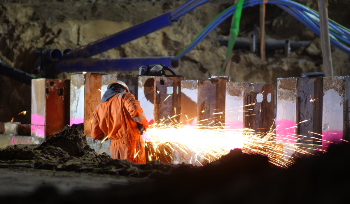 Werken in het donker (Foto: Bouwfilm.nl)