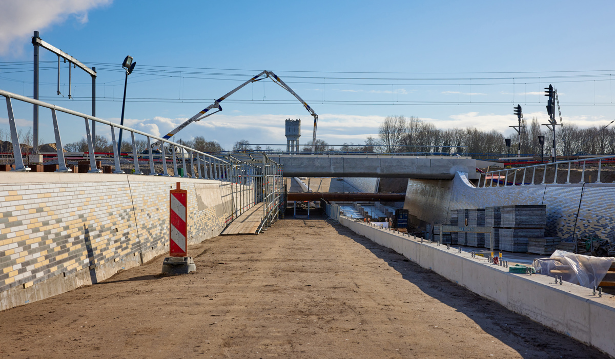 De onderdoorgang RijswijkBuiten gaat eind juli open