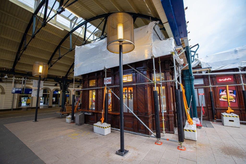 Werkzaamheden op station Leeuwarden