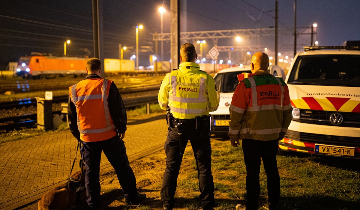 ProRail Incidentenbestrijding in het Rotterdamse havengebied