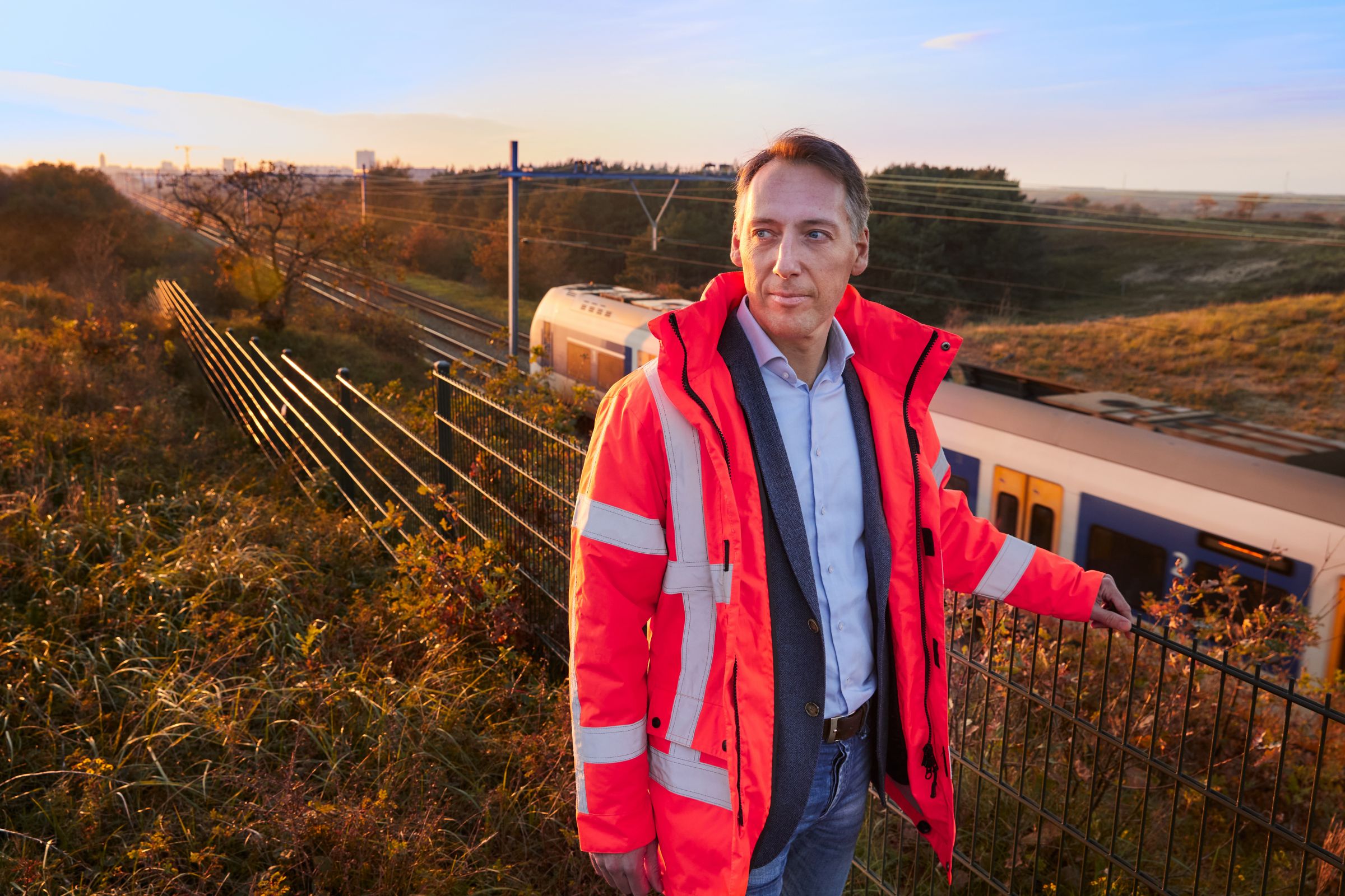 Rolf Schooleman, gebiedsmanager dagelijkse operatie bij ProRail