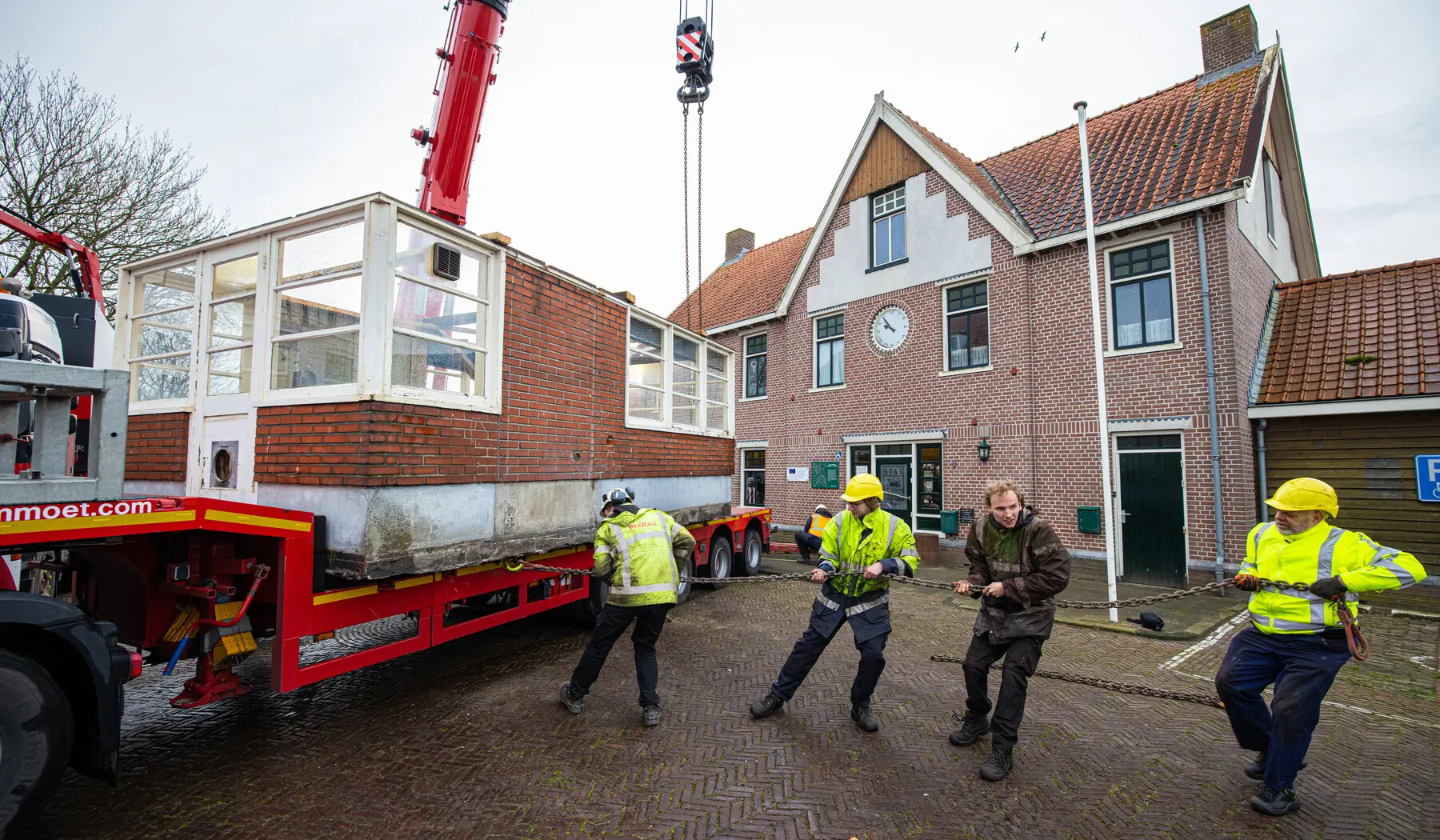 Post Schijf op de plek van bestemming
